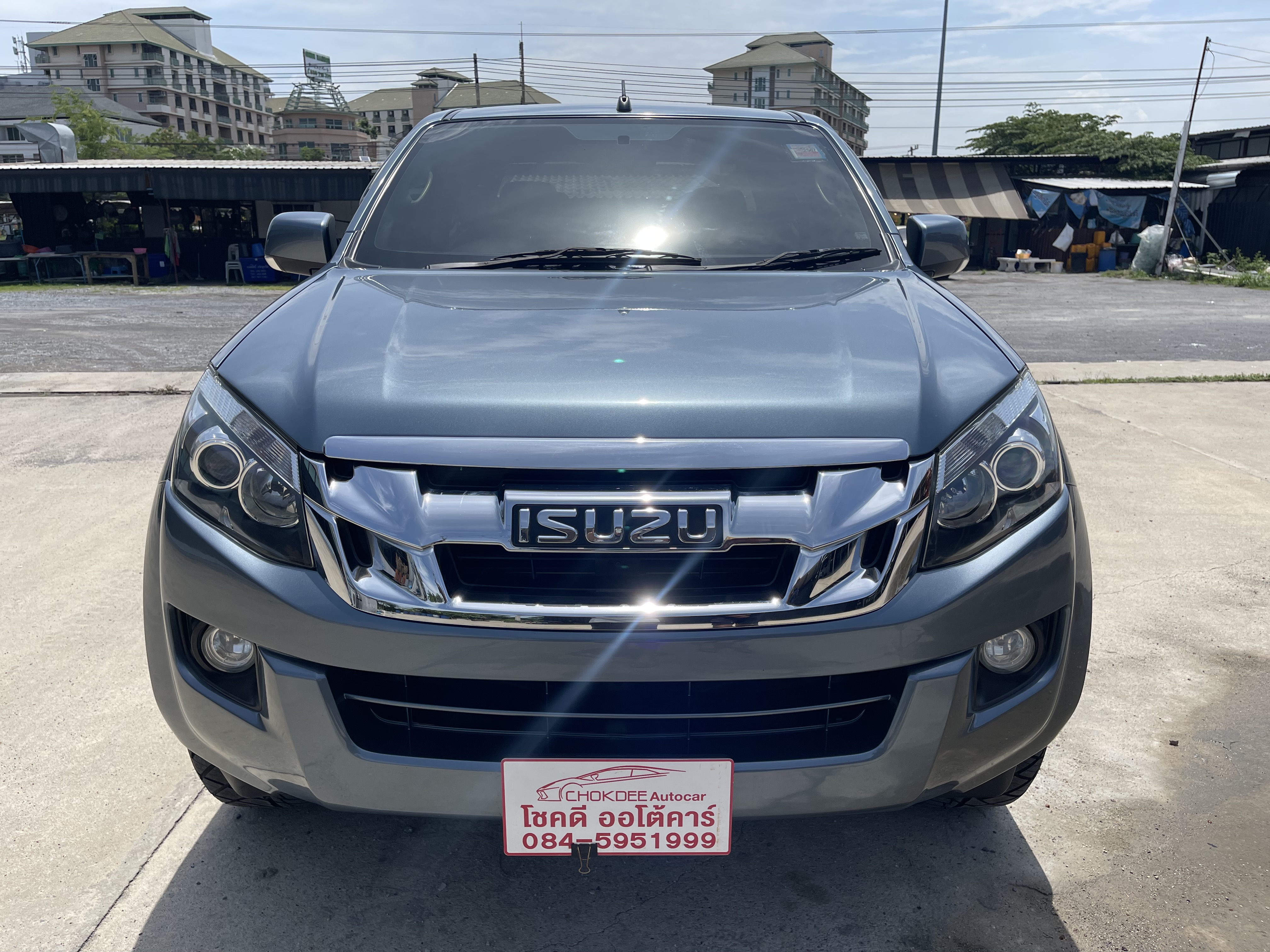 Isuzu Dmax All New 4ประตู Hilander 2.5 Vgs Z Dvd 2013 เทา