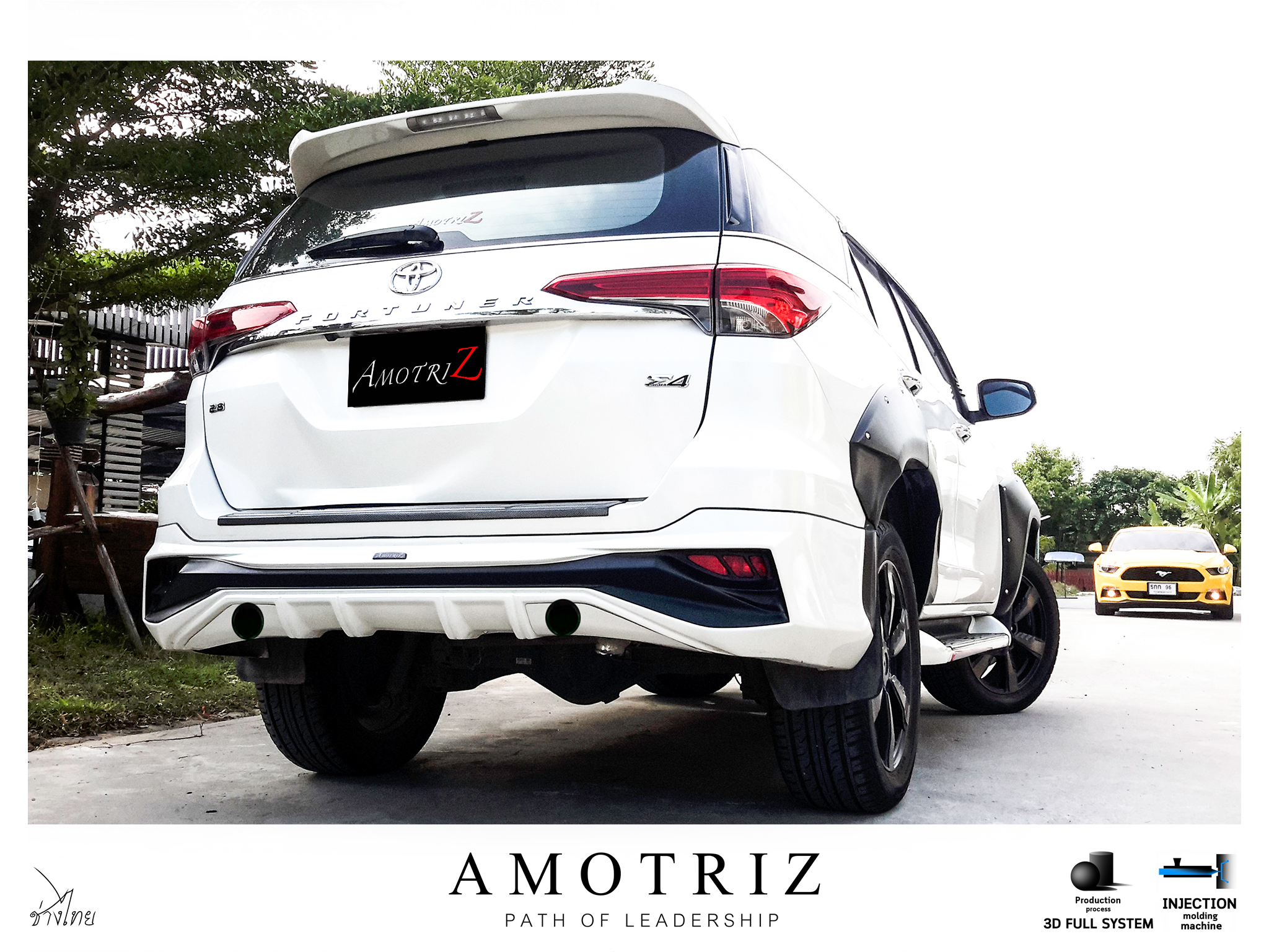 Toyota Fortuner 2016 G4 body kits by Amotriz