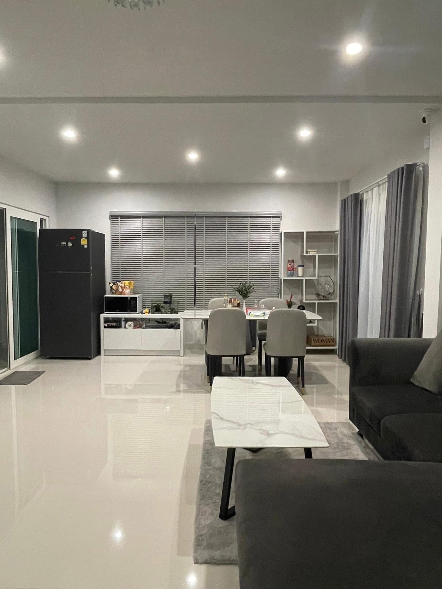 For Rent : Thalang, 2-story semi-detached house, 3 Bedrooms 2 Bathrooms