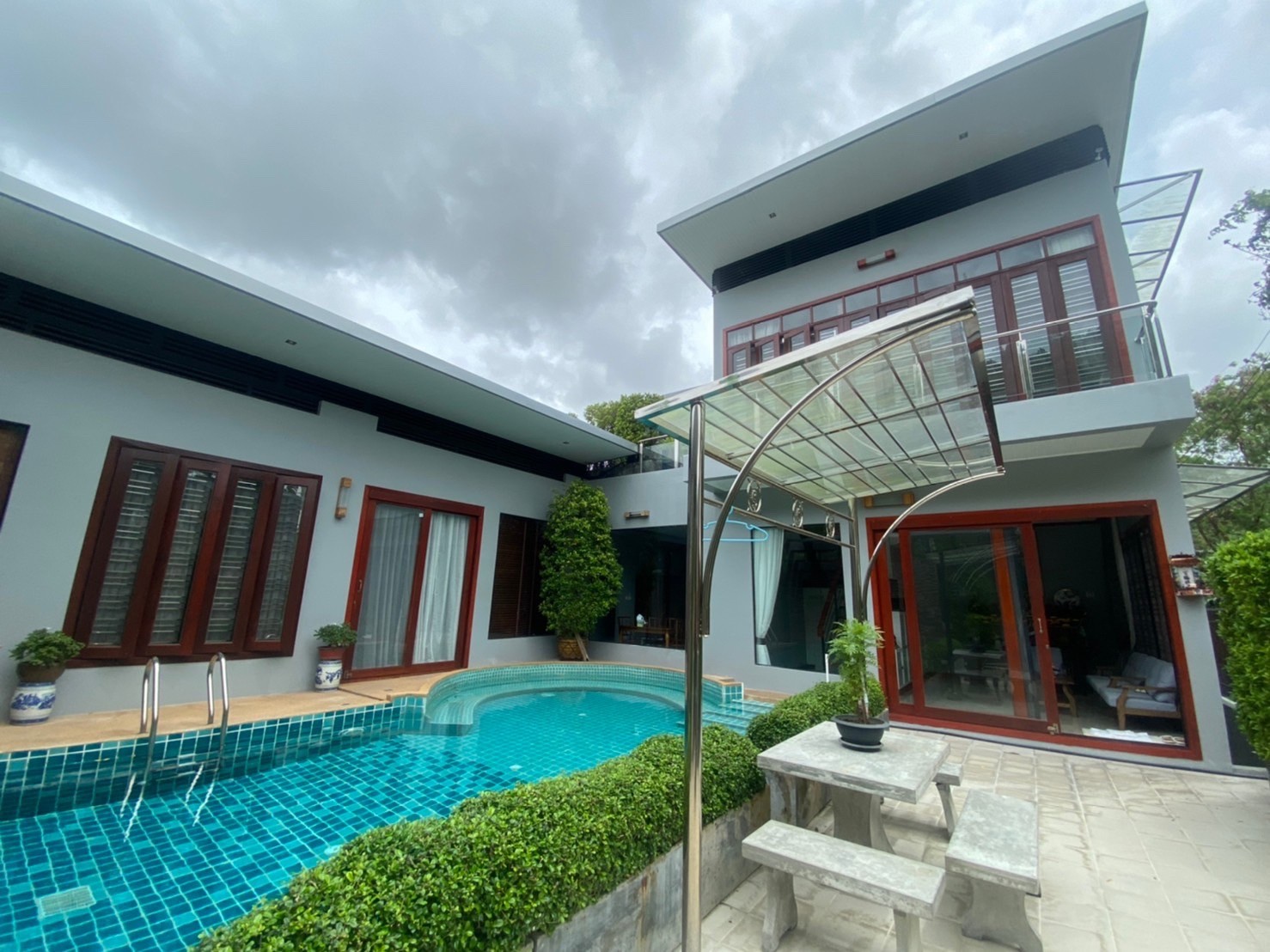For Rent : Phuket Town, Private Pool Villa @Soi Suksanti 4, 3 bedrooms 4 bathrooms