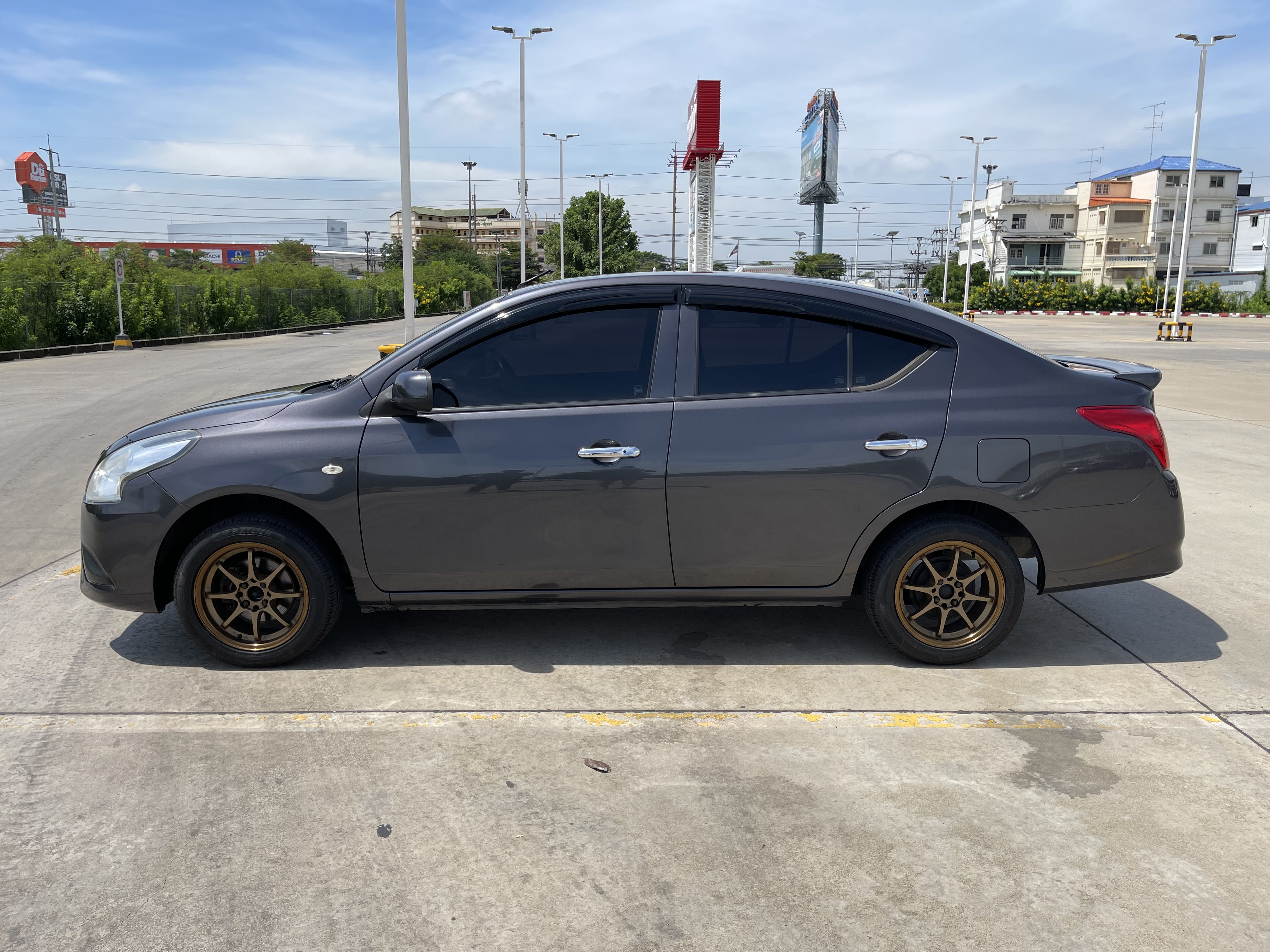 Nissan Almera 1.2 VL At 2014 เทาดำ