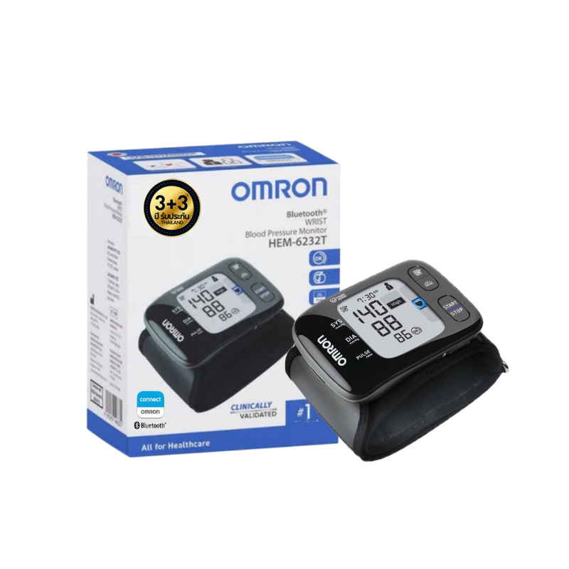 Omron HEM-6232T เครื่องวัดความดันอัตโนมัติ