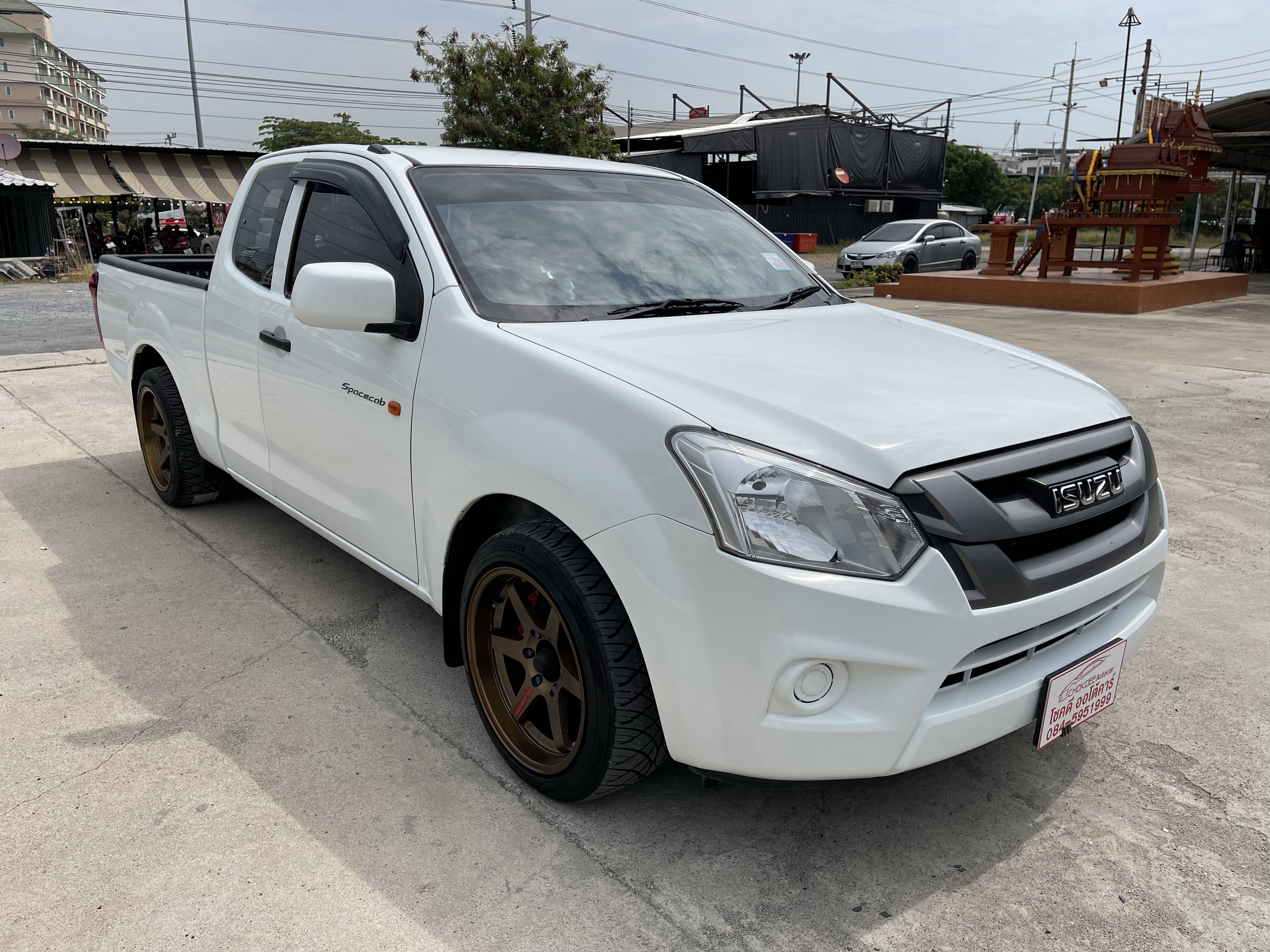 Isuzu Dmax All New Cab 1.9 S 2017 ขาว