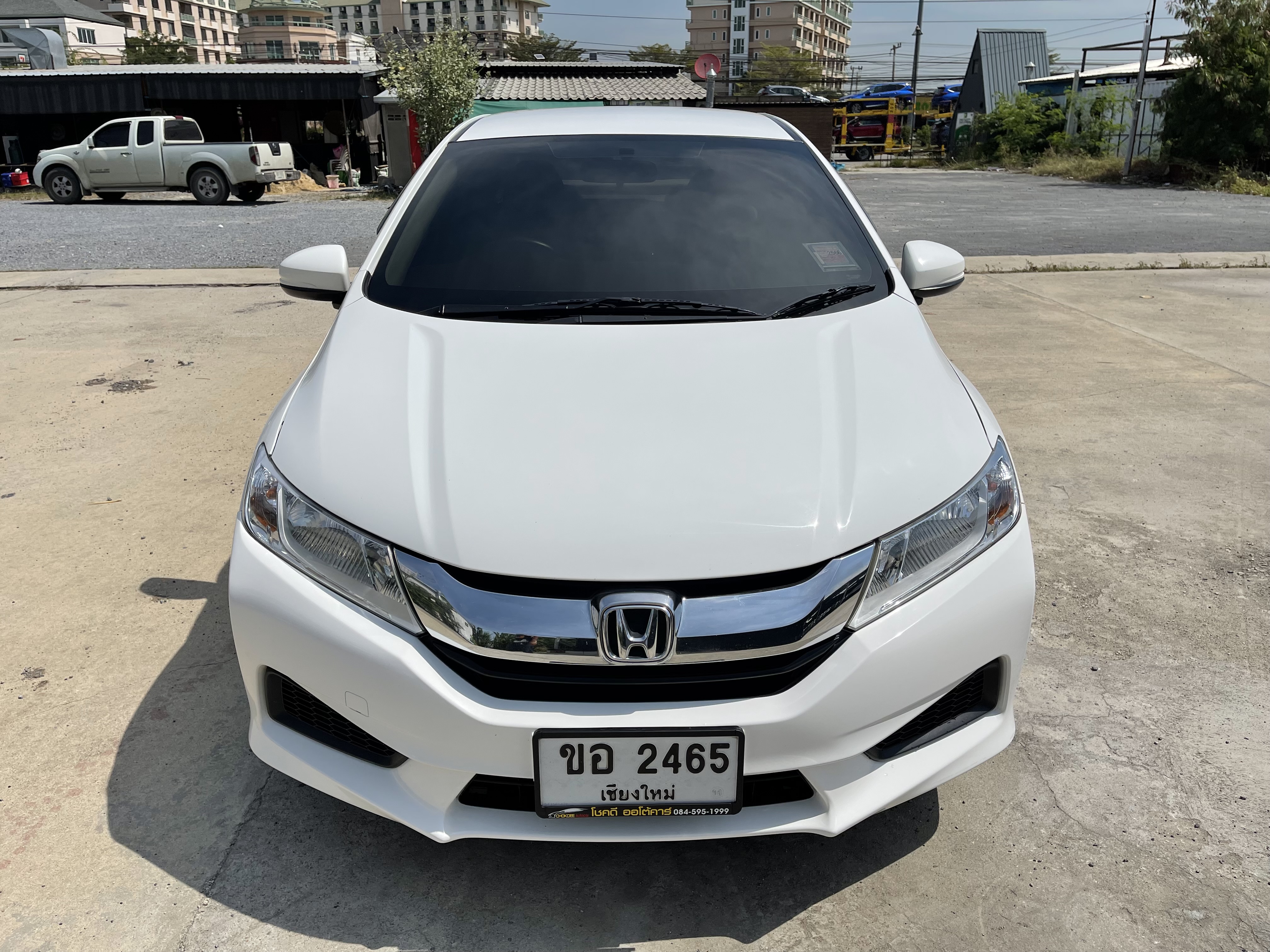 Honda City 1.5 V+ At 2016 ขาว