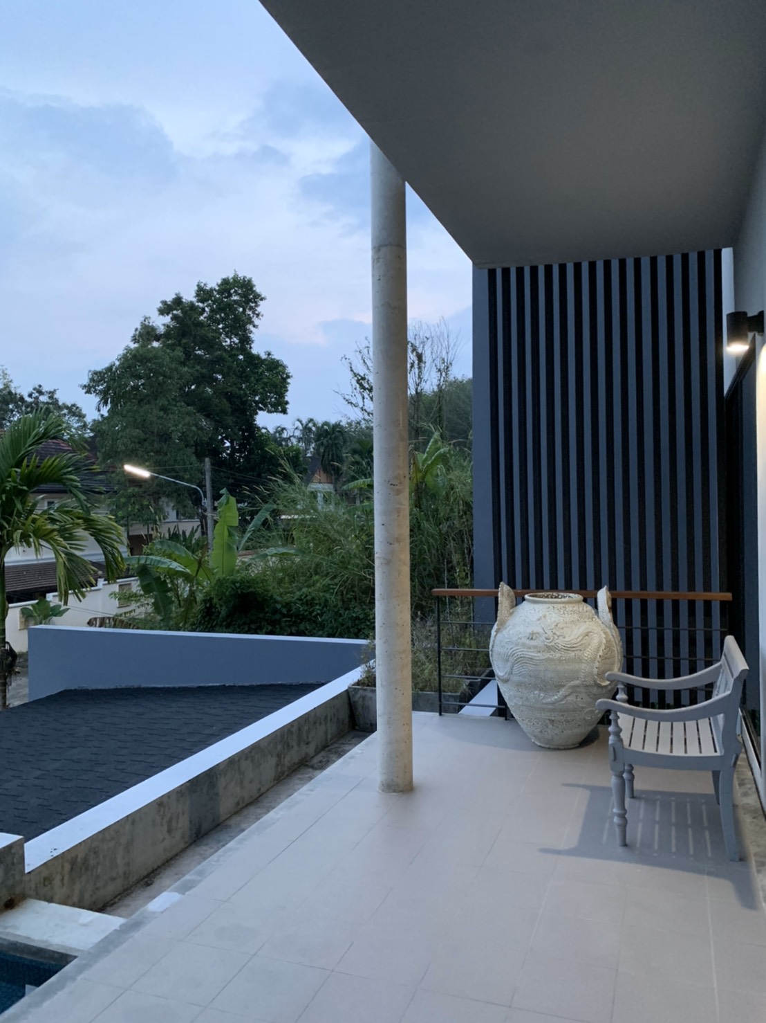 For Rent : Chalong, Private Pool Villa, Modren Style, 4 Bedrooms, Mountain view.