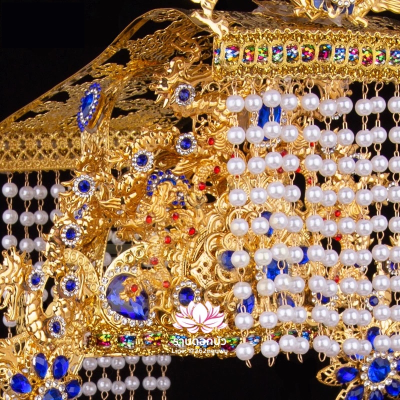 หมวกเง็กเซียนฮ่องเต้ หมวกหยกอ๋องซ่งเต่ หมวกหยกอ๋องไต่เต่ หมวกพระจีน หมวกกิมซิ้น หมวกเทพเจ้าจีน