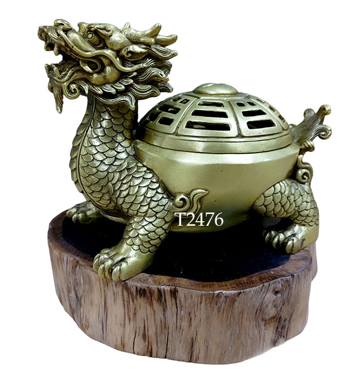 เต่ามังกร-เตากำยาน กระถางกำยาน กระถางธูป ของตกแต่งบ้าน