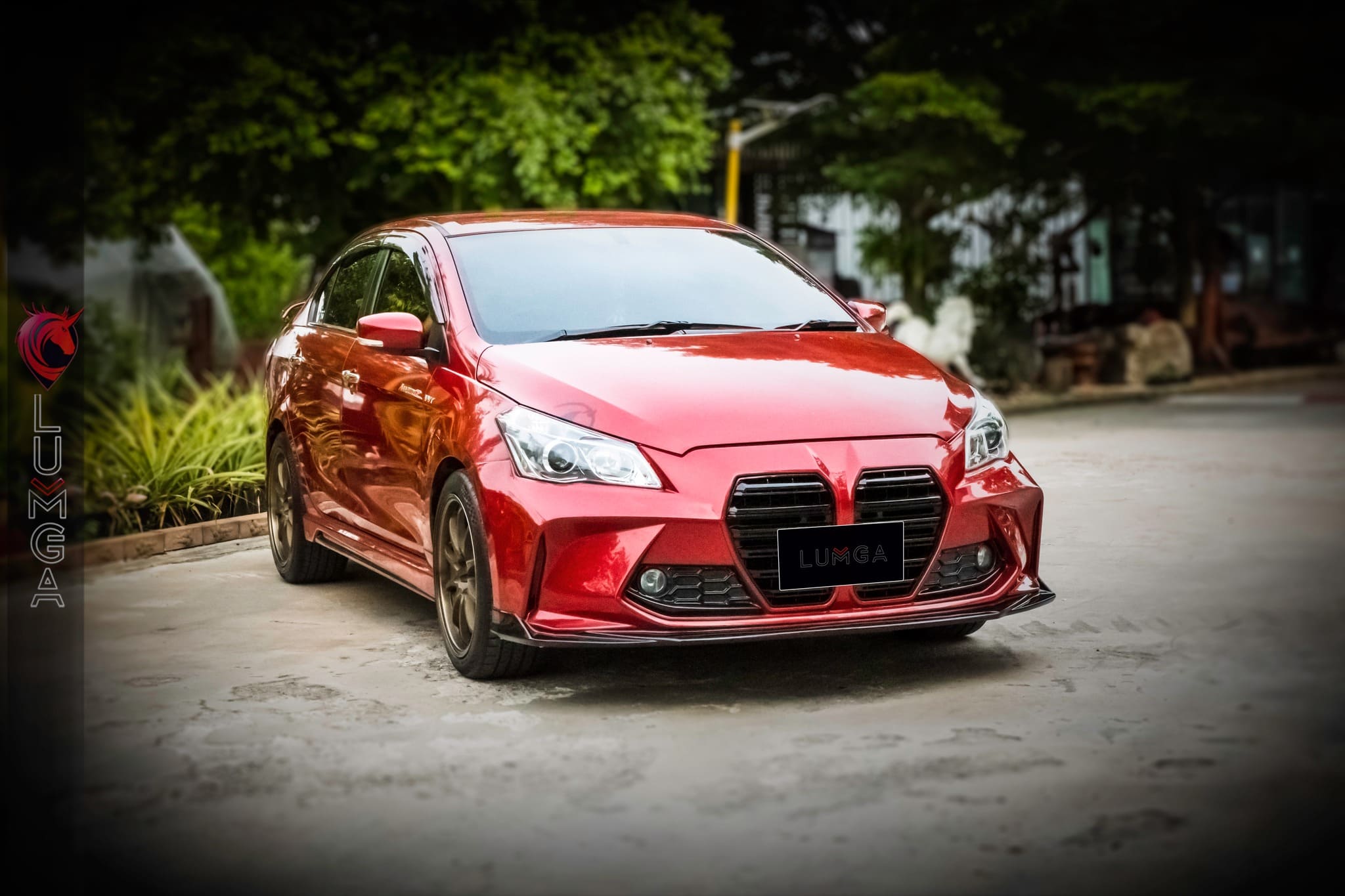 Suzuki Ciaz 2017 - present front bumper Lumga bodykits