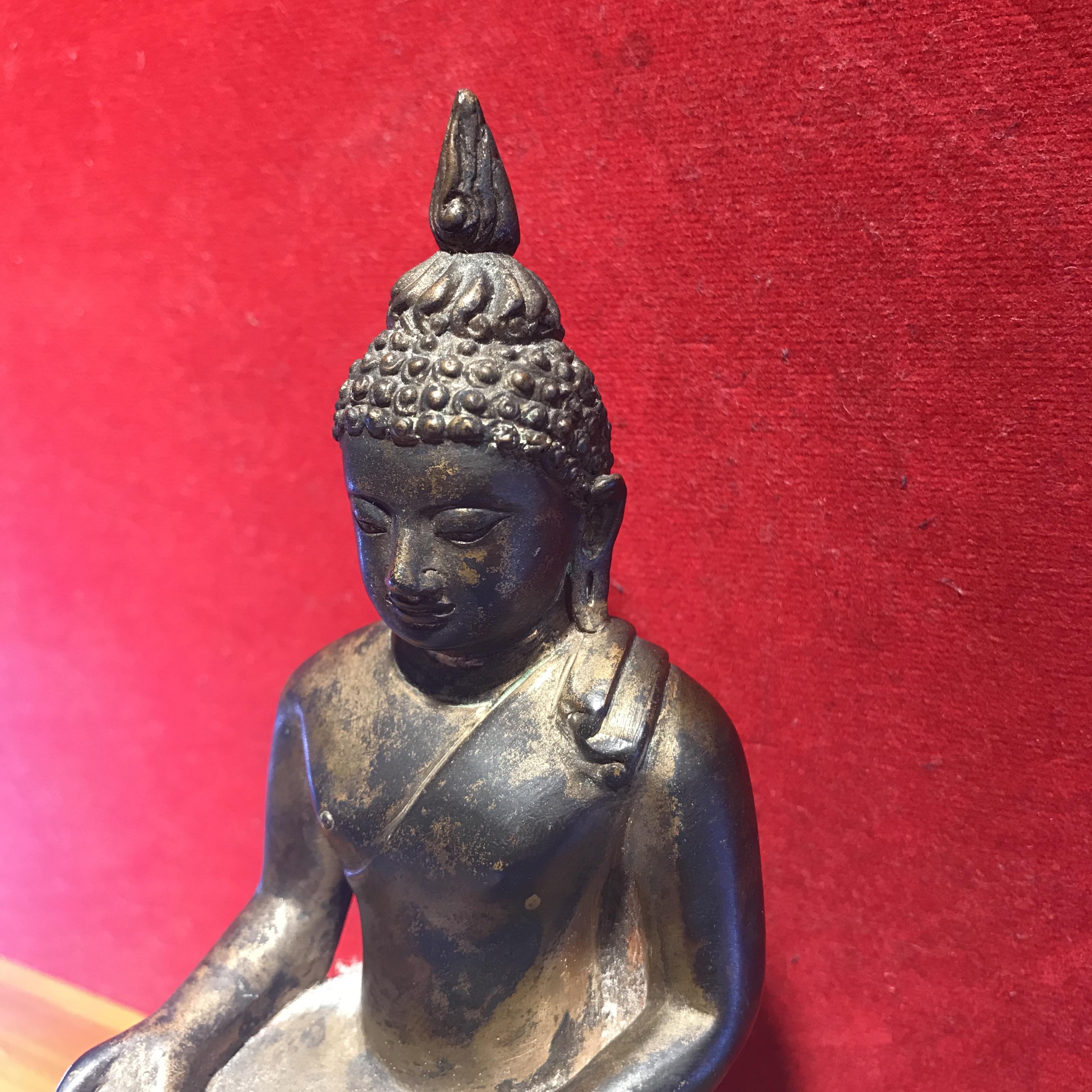 พระไพรีพินาศ เนื้อสัมฤทธิ์ วัดบวรฯ ปี พ.ศ. 2544 หน้าตัก3นิ้ว