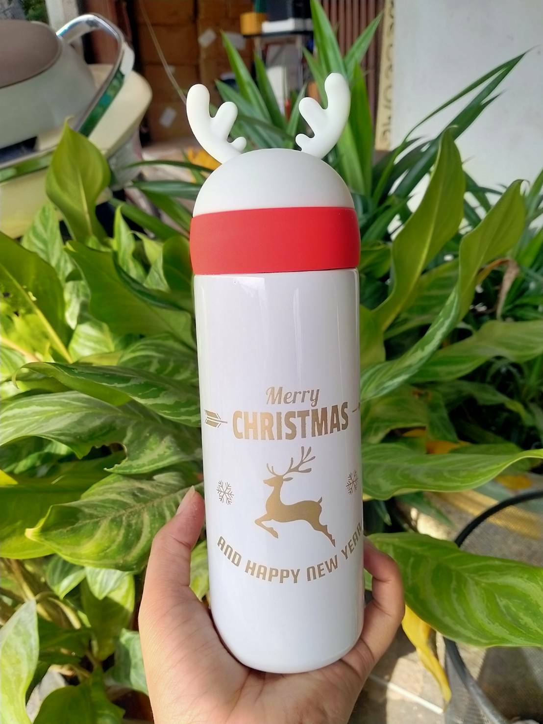 กระบอกน้ำสแตนเลส เรนเดียร์