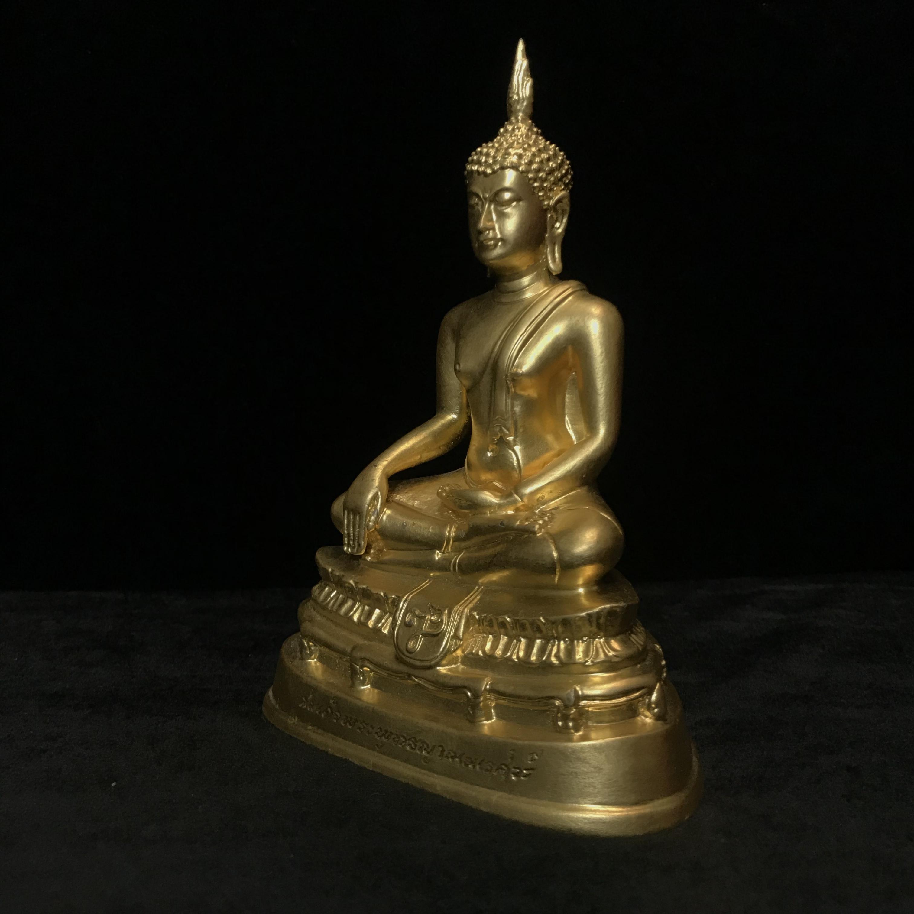 สมเด็จพระพุทธญาณนเรศวร์ วัดญาณสังวรารามวรมหาวิหาร ปี2529 (รุ่นแรกหายาก) หน้าตัก 3นิ้ว ปิดทอง