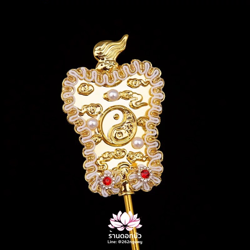 พัดสำหรับองค์พระกิมซิ้น พัดปรมาจารย์ลัทธิเต๋า ไท้เสียงเหล่ากุง ไท่ซั่งเหล่าจวิน