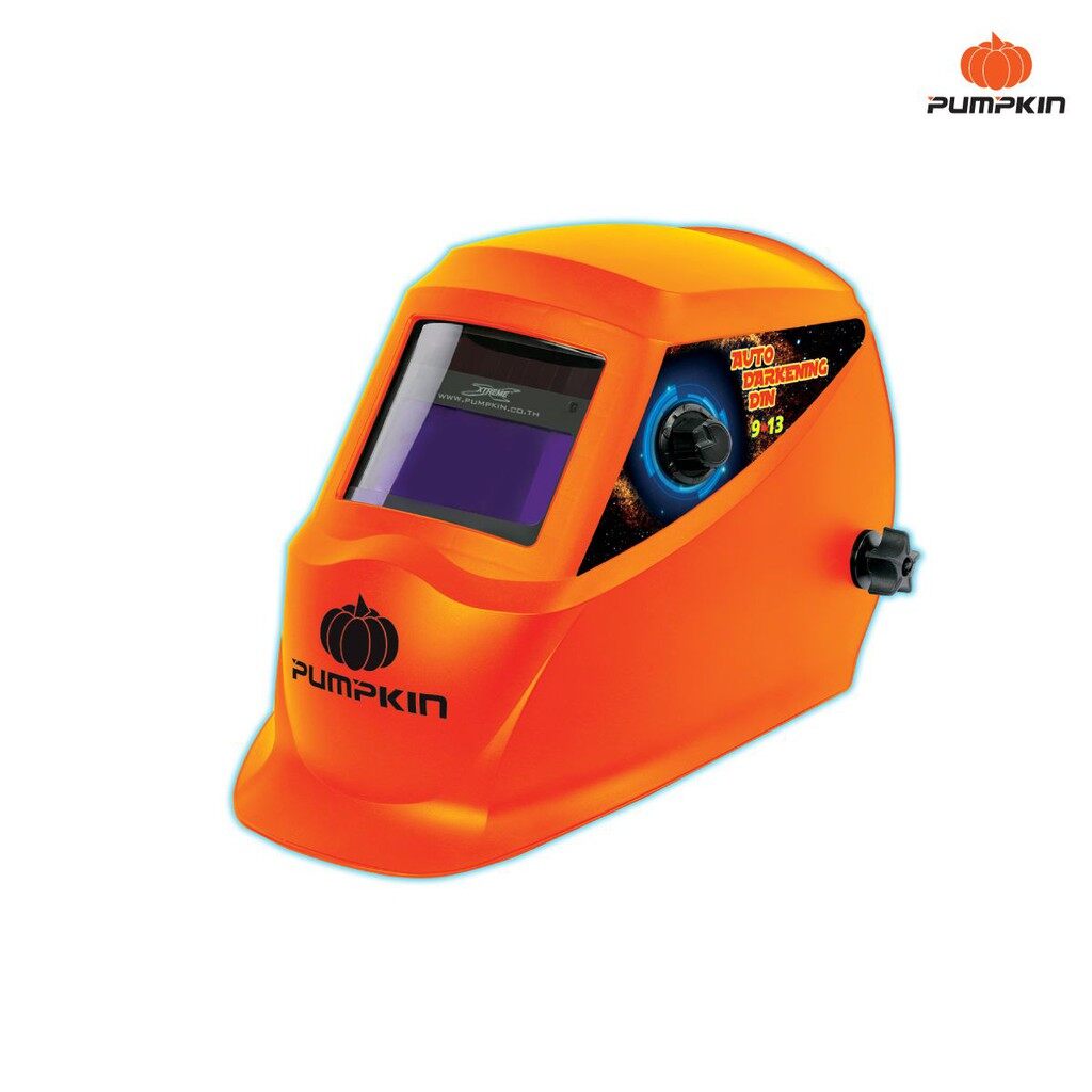 17902 หน้ากากเชื่อม PUMPKIN ปรับแสงอัตโนมัติ Xtreme Plus เหมาะสำหรับงานเชื่อมทุกชนิด รุ่น PTT-WH92A