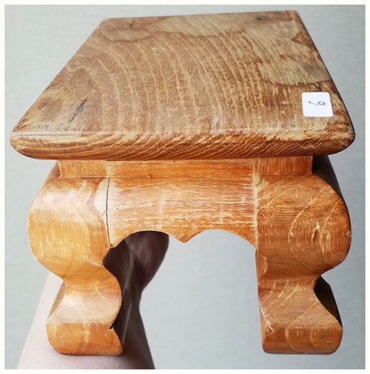 โต๊ะยอด ตั่ง ฐานไม้เล็ก(โต๊ะหมู่แบบแยกชิ้น)