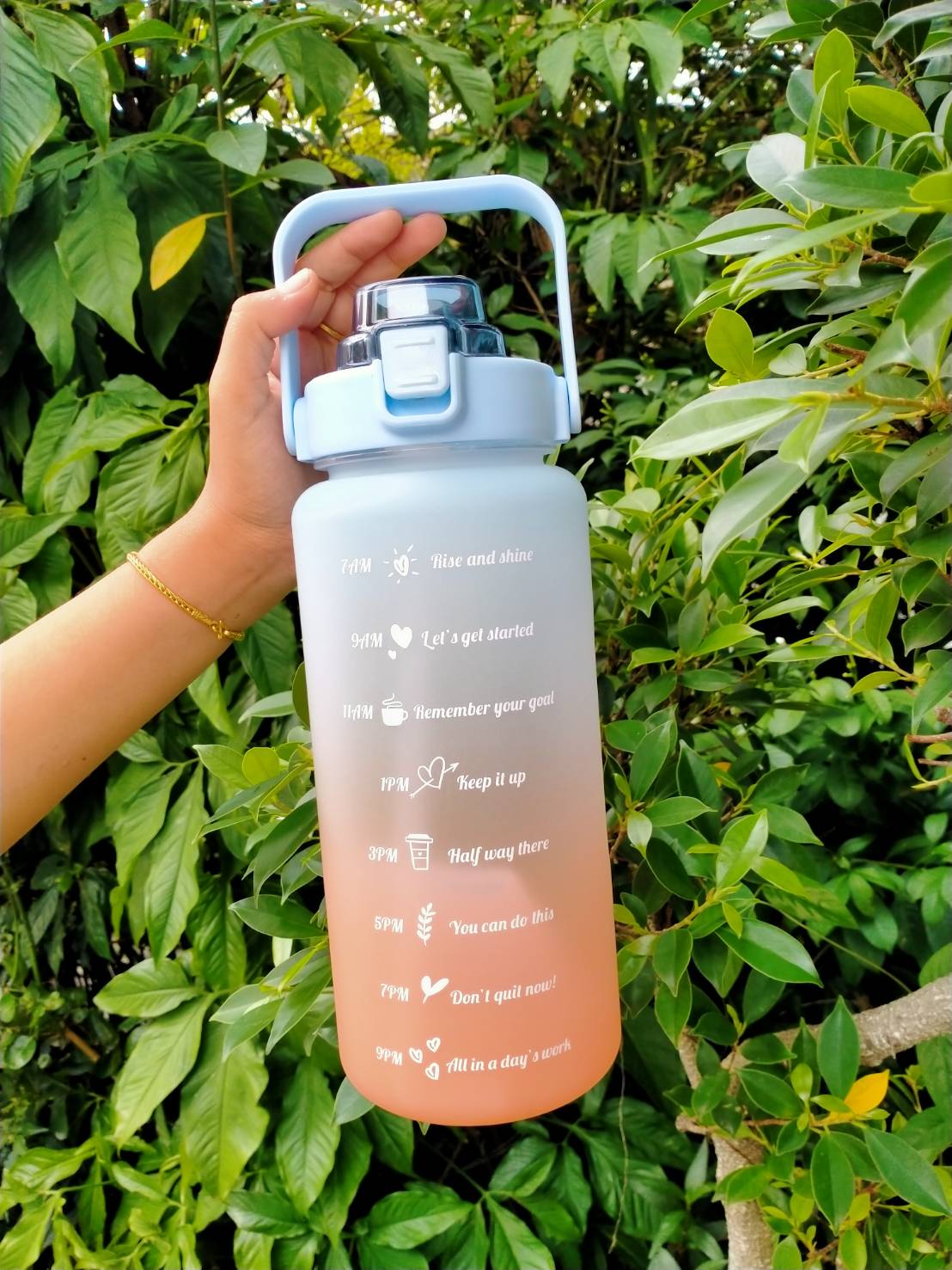 กระบอกน้ำพาสเทลน่ารัก จุ 2 ลิตร