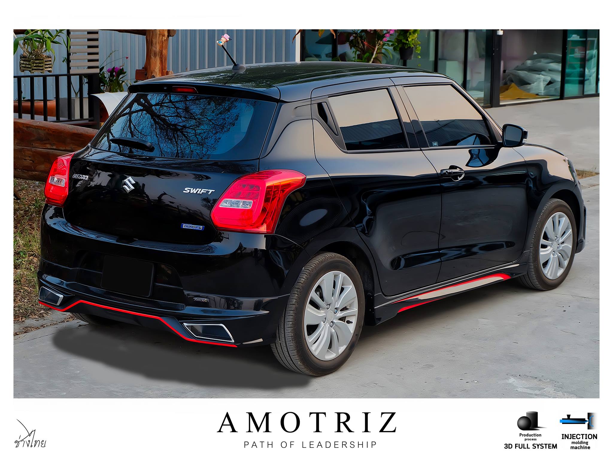 Suzuki Swift R8 2017 bodykits by Amotriz