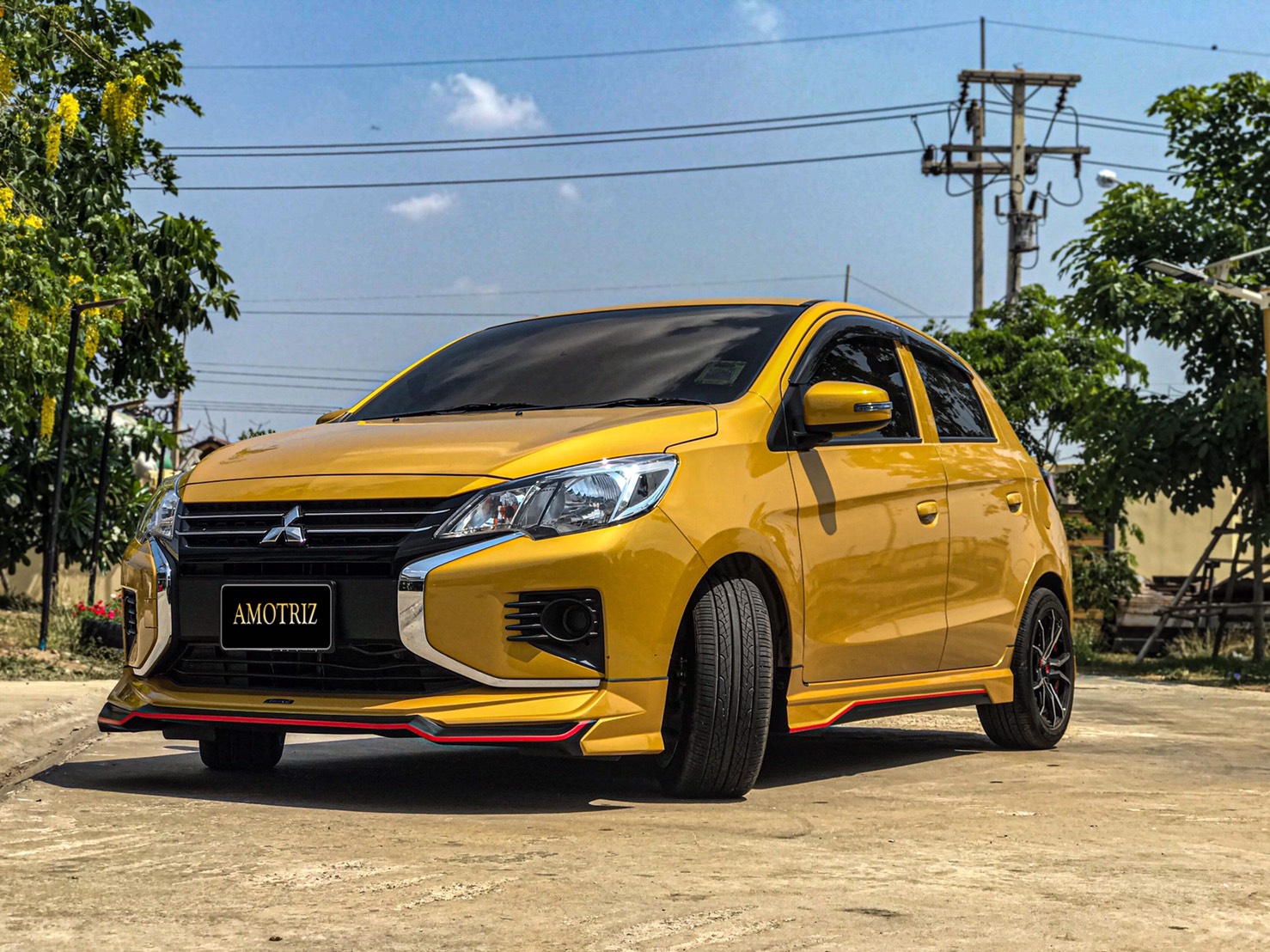 Mitsubishi Mirage 2020 body kits by Amotriz