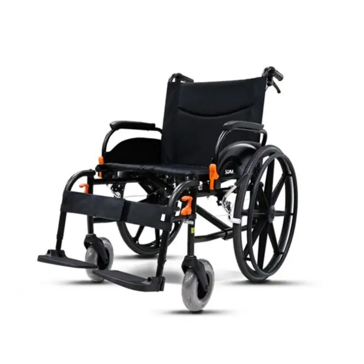 รถเข็น Karma Agile (Seat Width 20") เบาะสีดำ