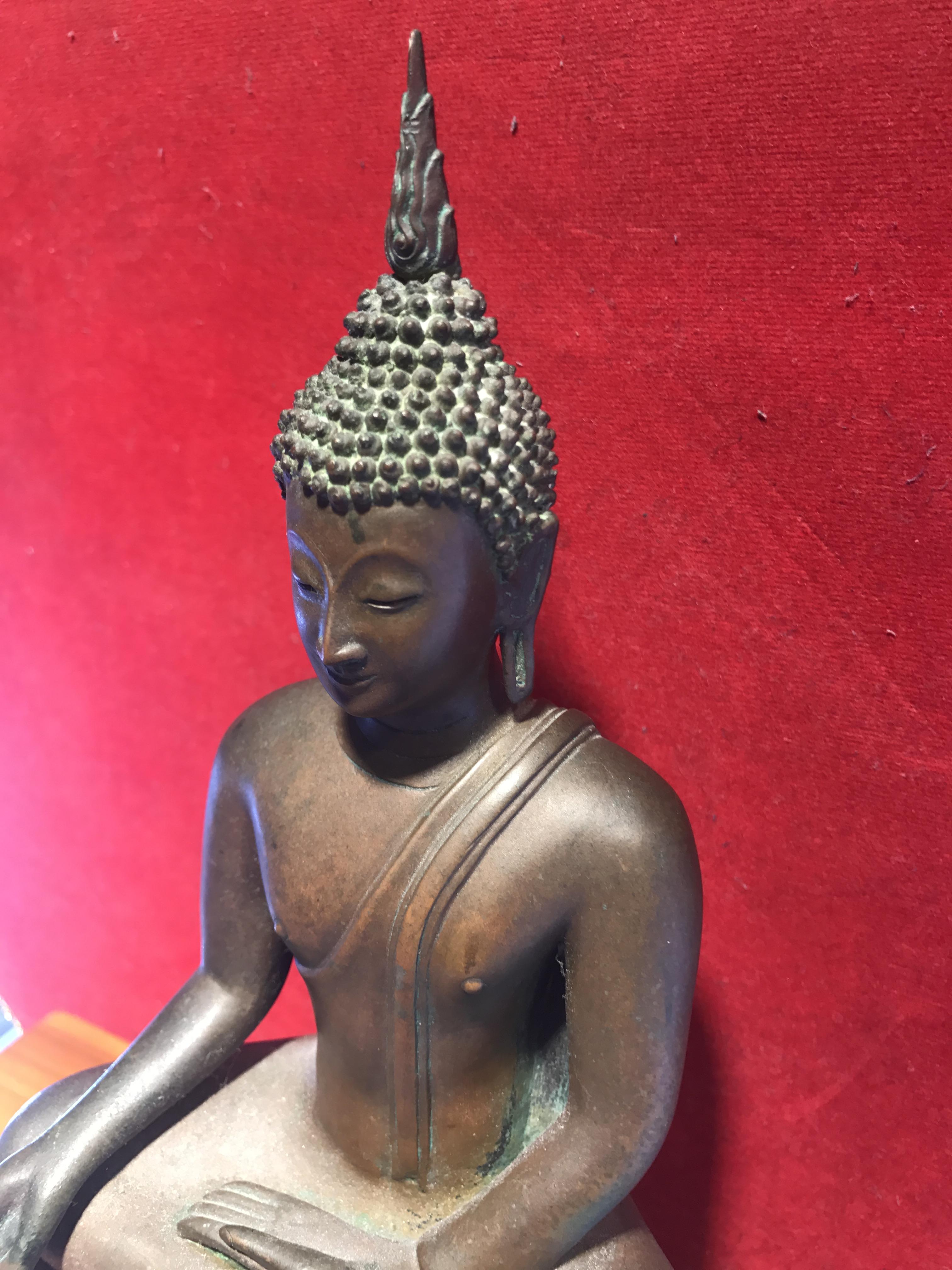 พระพุทธรูปบูชา ภปร วัดบวรนิเวศวิหาร ปี2508 บล็อกสามขา หน้าตัก5นิ้ว(ที่สุดของพระบูชา ภปร วัดบวร)