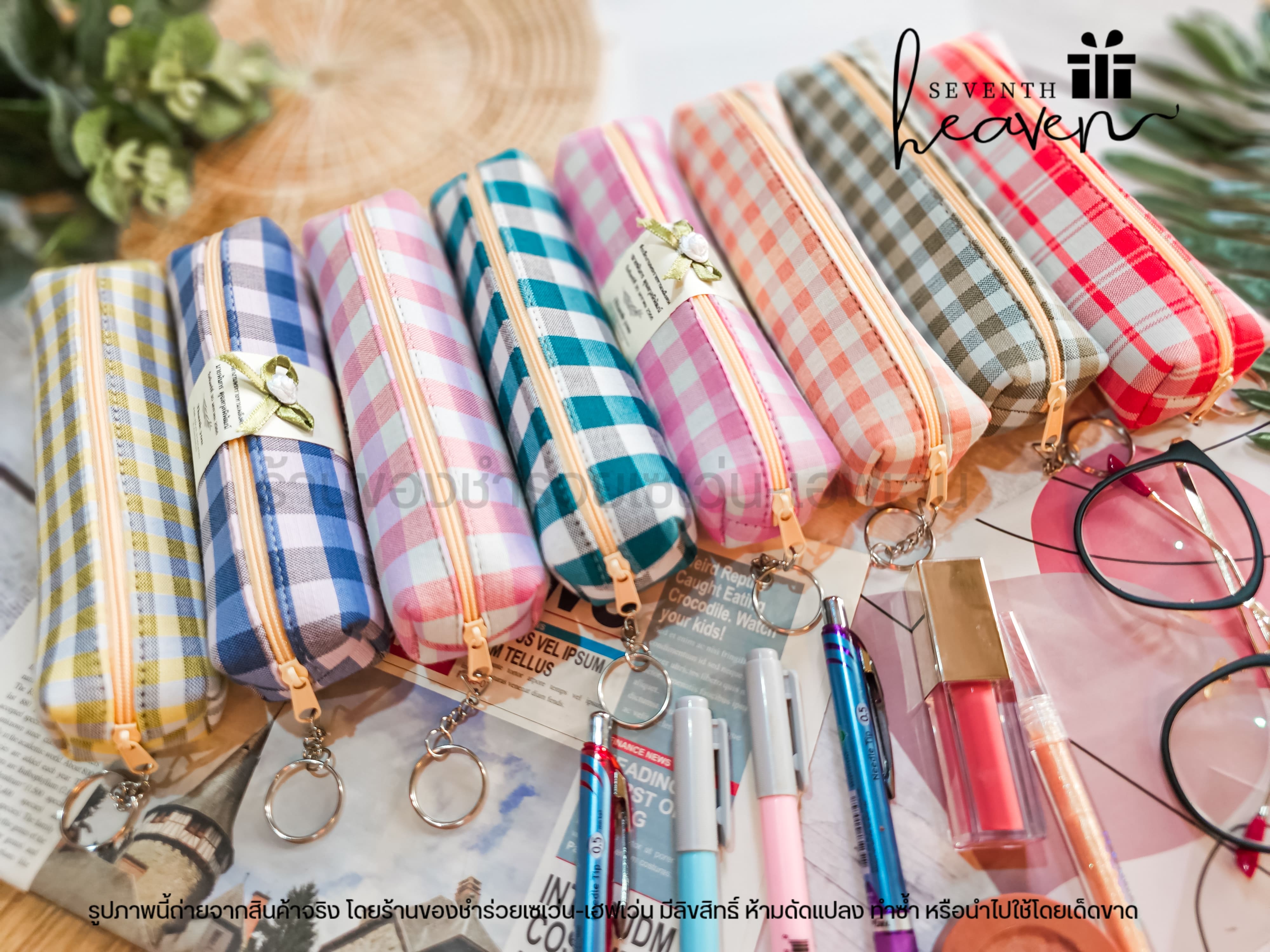 ของชำร่วยงานศพ กระเป๋าผ้าขาวม้าแท้ บุฟองน้ำแข็งอยู่ทรง