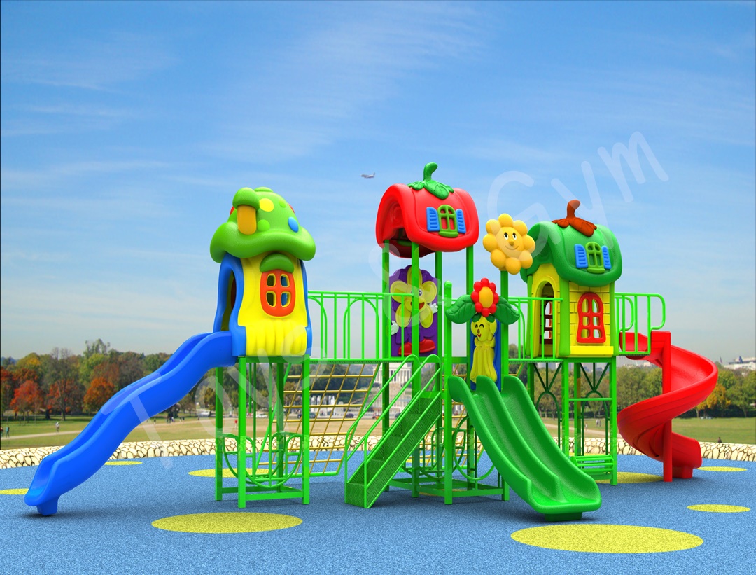 MiT-โรงงานผลิตเครื่องเล่นสนามกลางแจ้ง ชุด Cartoon House series Model TG-S3131