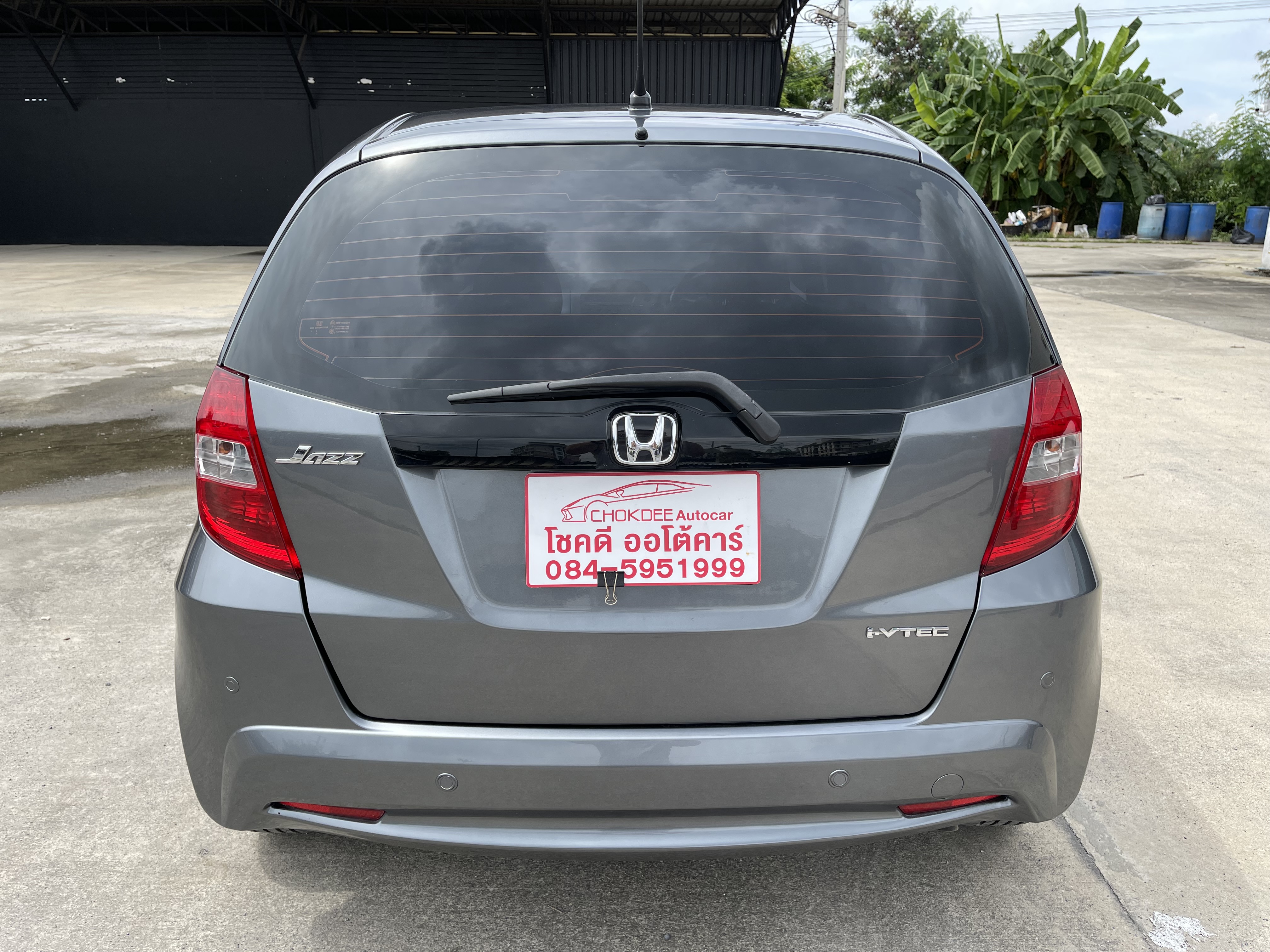 Honda Jazz 1.5 V At 2014 เทา