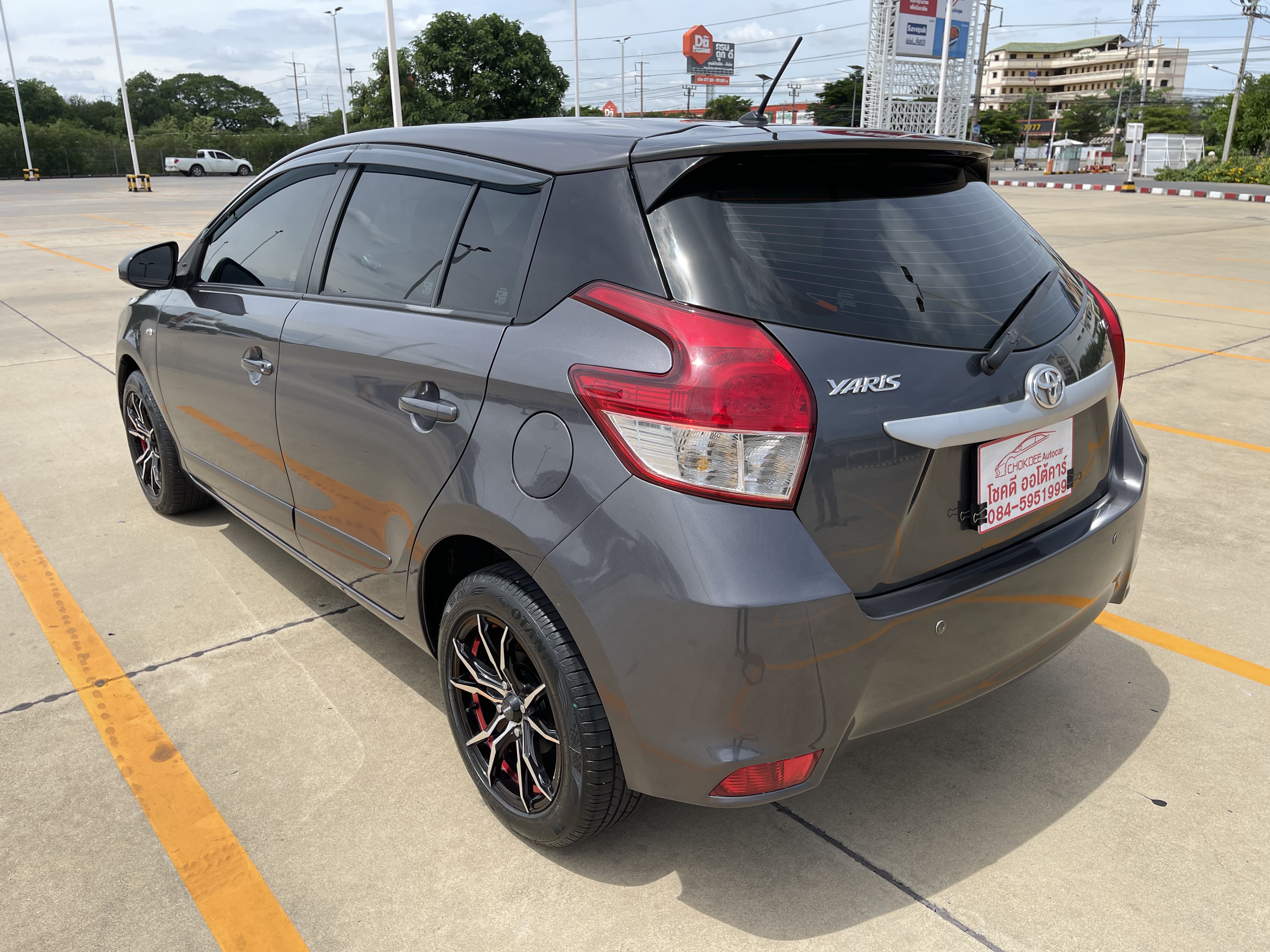 Toyota Yaris 1.2 E At 2014 เทาดำ