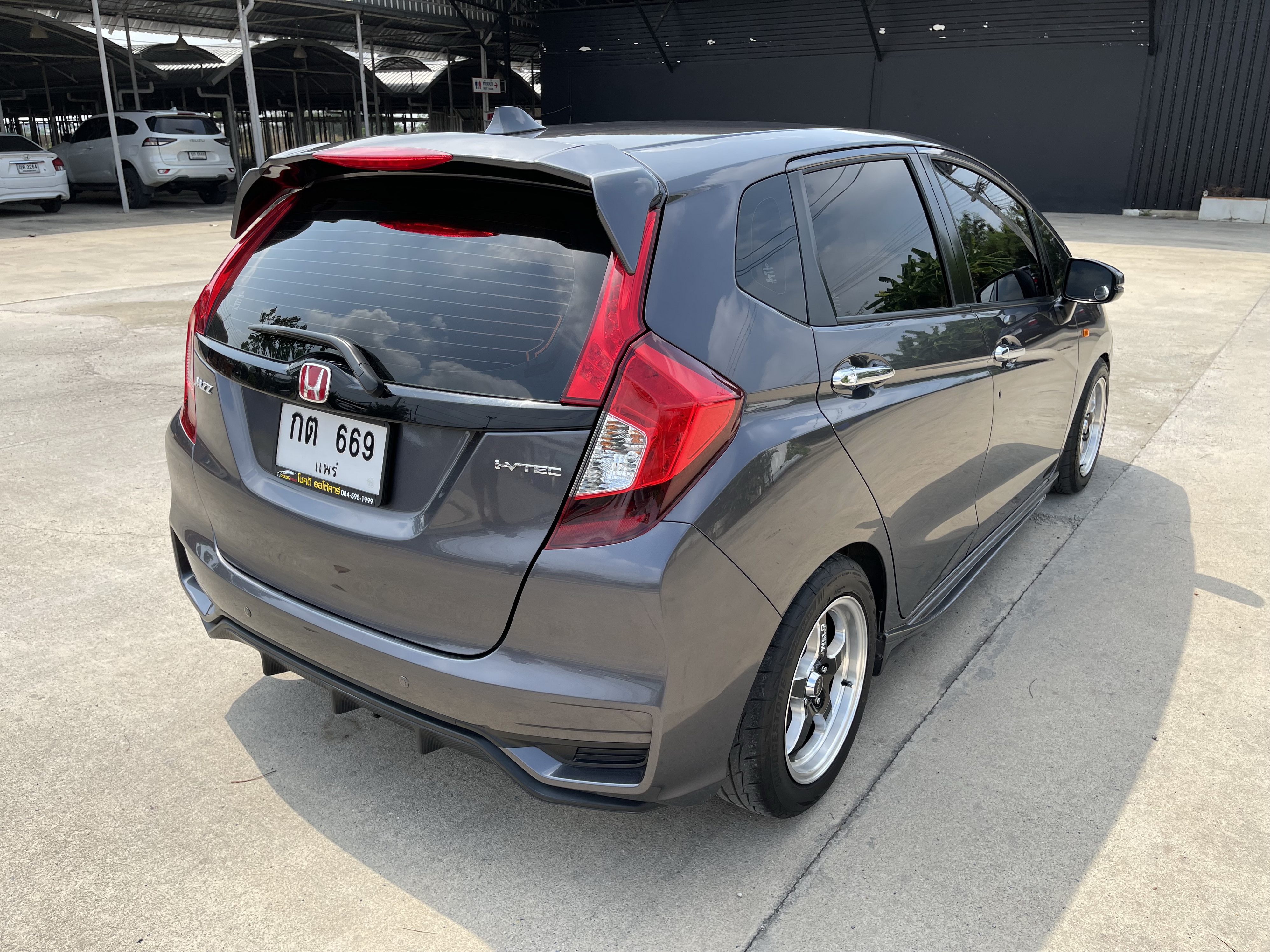 Honda Jazz 1.5 S At 2017 เทา