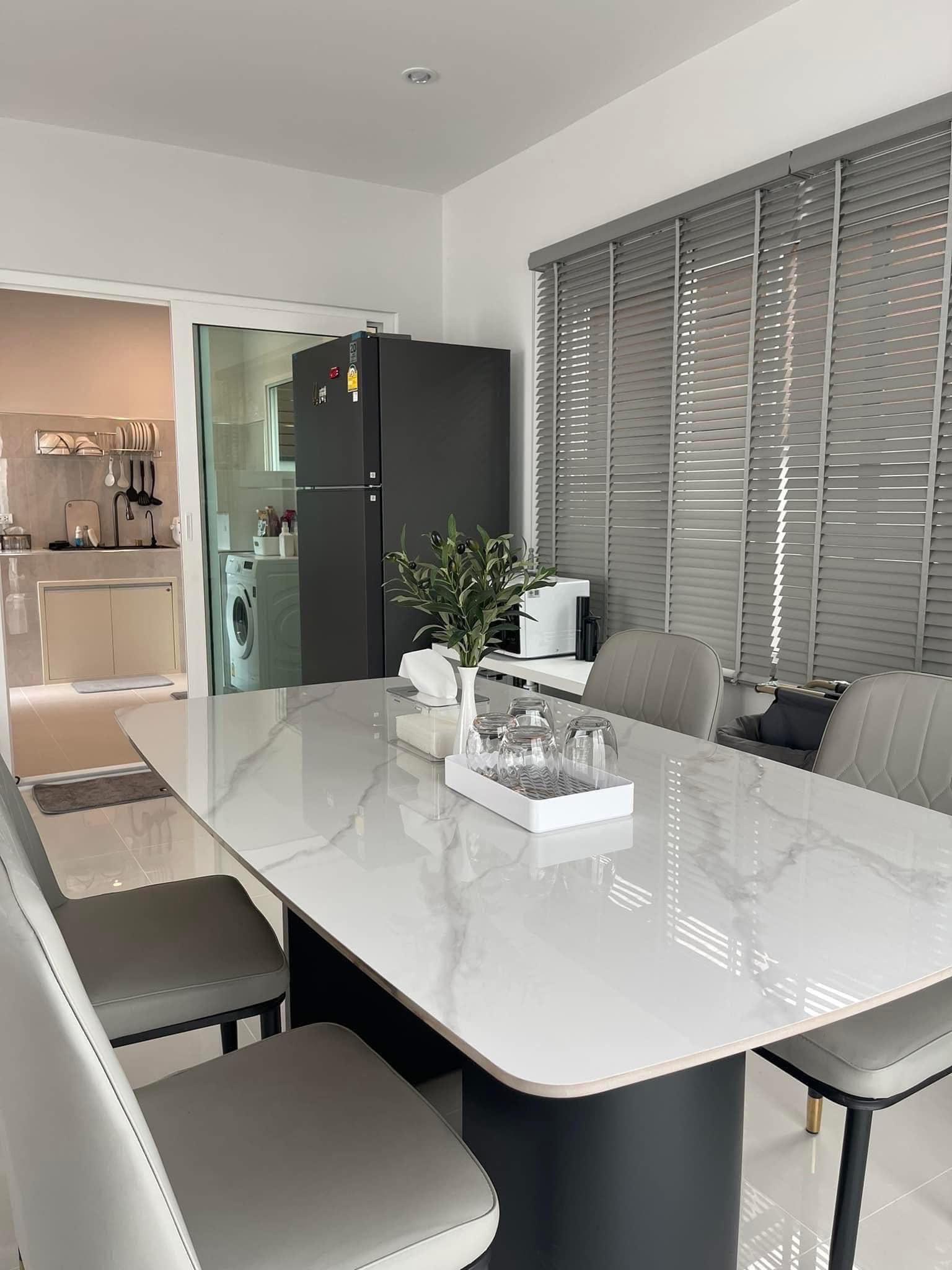 For Rent : Thalang, 2-story semi-detached house, 3 Bedrooms 2 Bathrooms