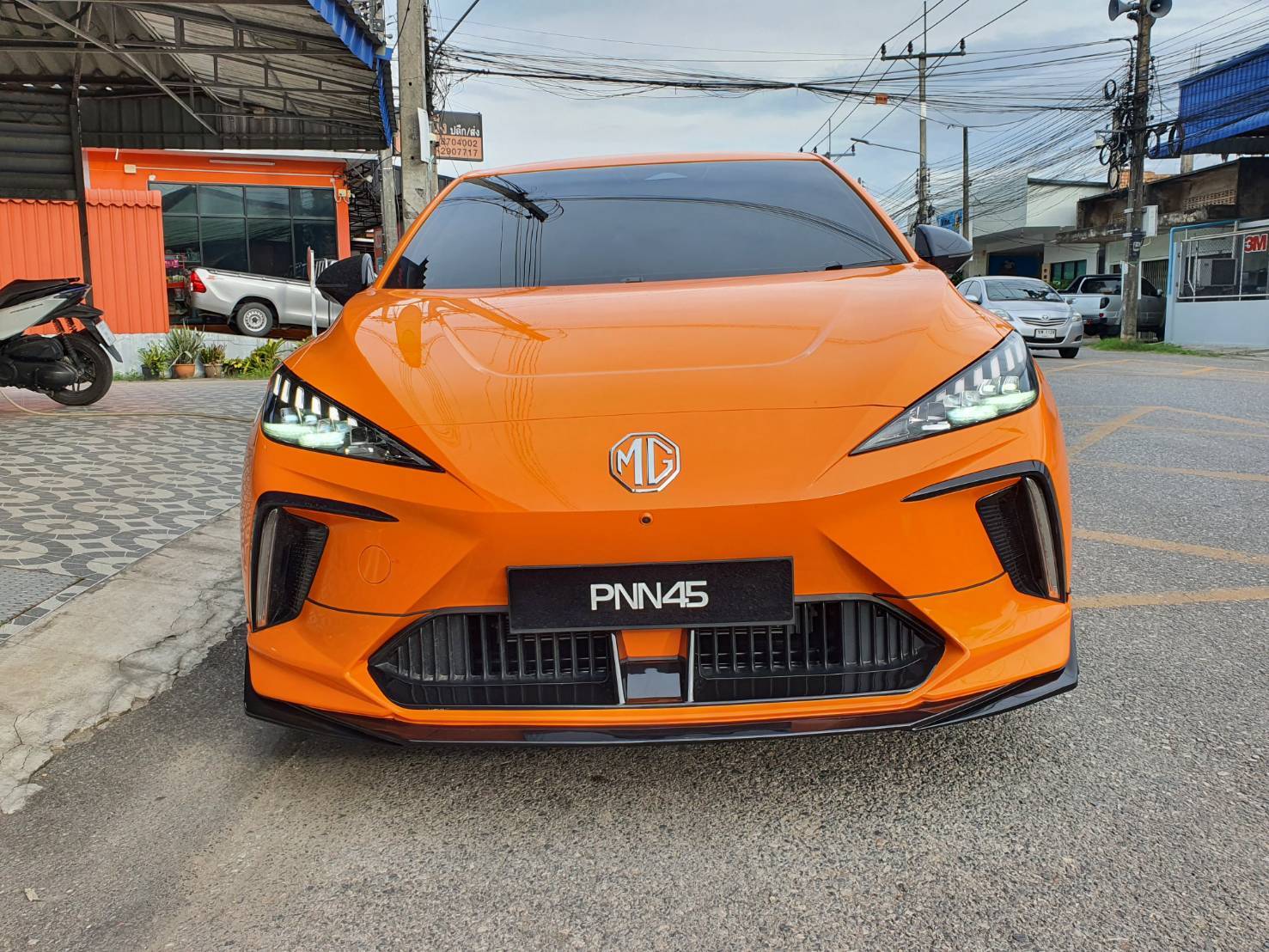 MG 4 2023 bodykits by Amotriz car bodykits