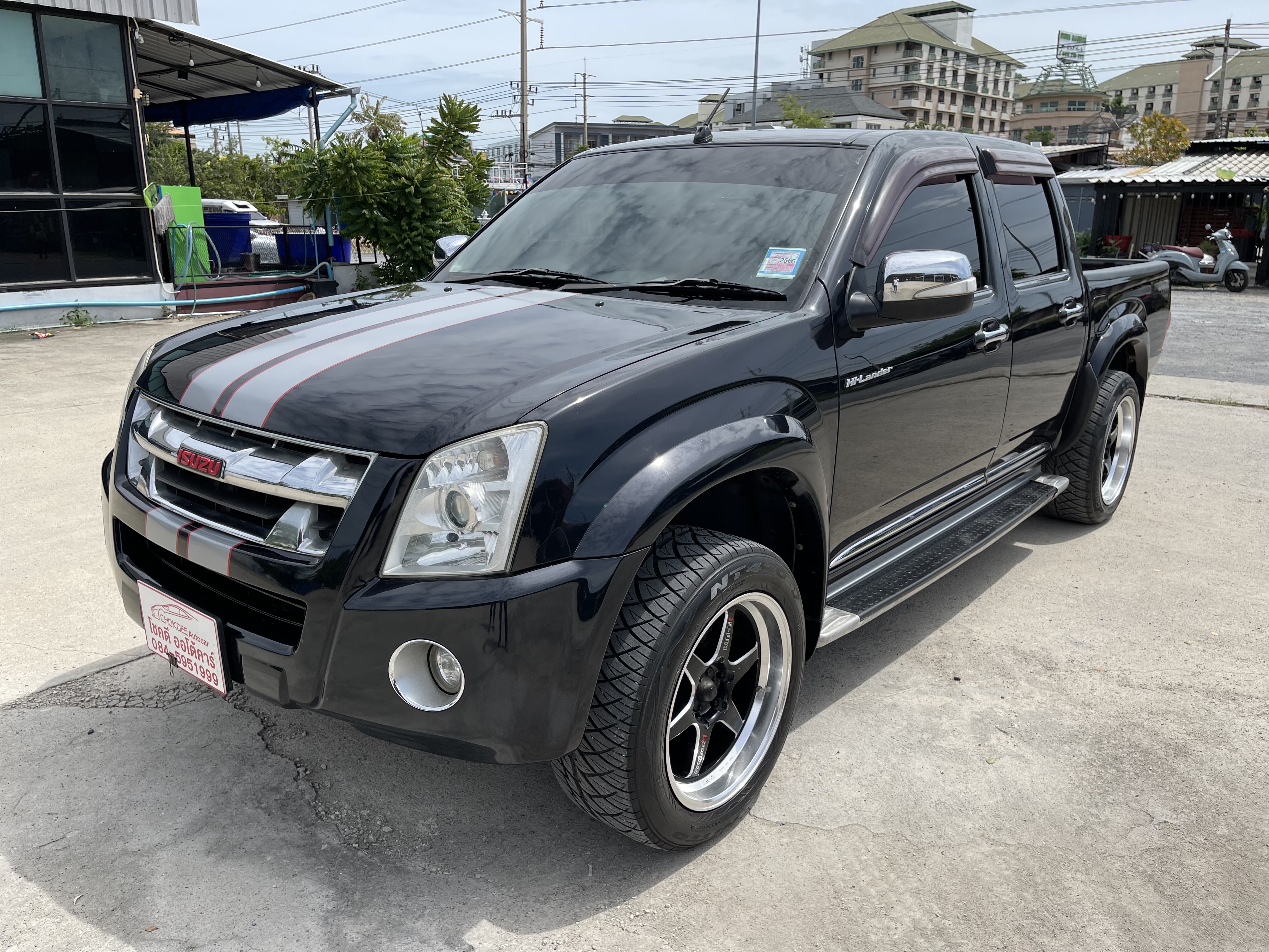 Isuzu Dmax 4ประตู Hi-Lander 2.5 Abs X-Series Navi 2010 ดำ