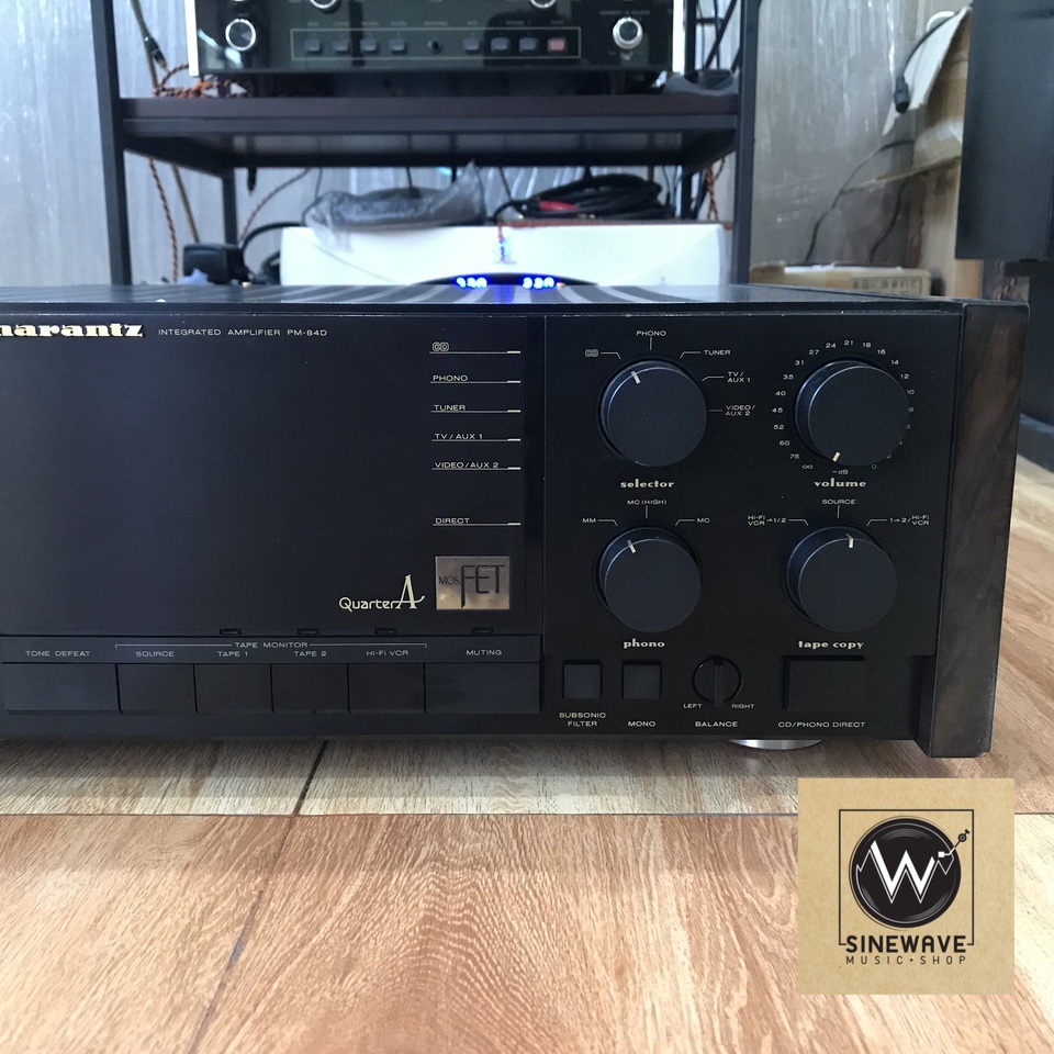 Integrated Amp ยี่ห้อ Marantz รุ่น PM-84D (Made in Japan)