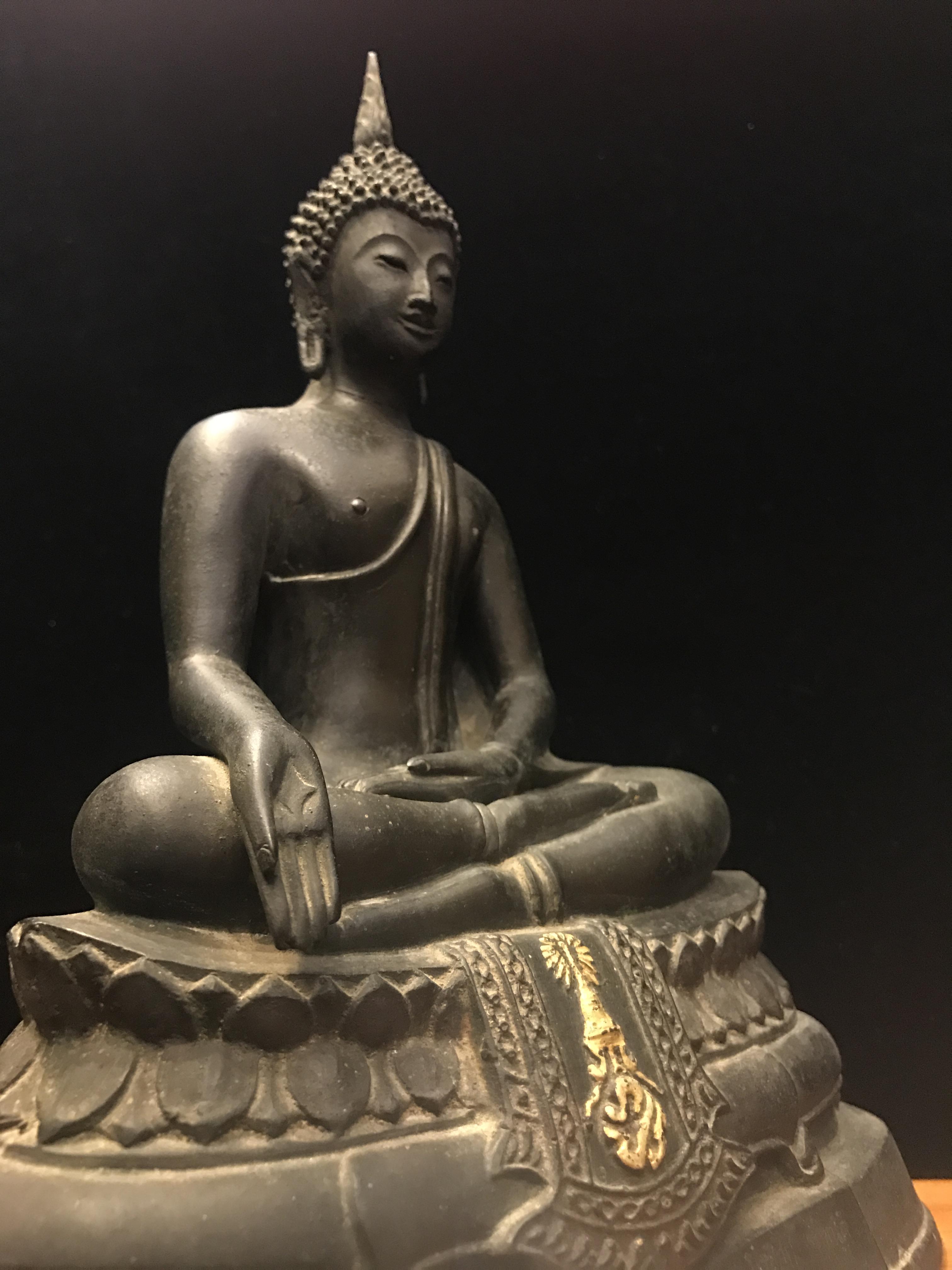 พระพุทธรูปบูชา ภปร วัดบวรนิเวศวิหาร ปี2508 บล็อกสามขา หน้าตัก5นิ้ว(ที่สุดของพระบูชา ภปร วัดบวร)