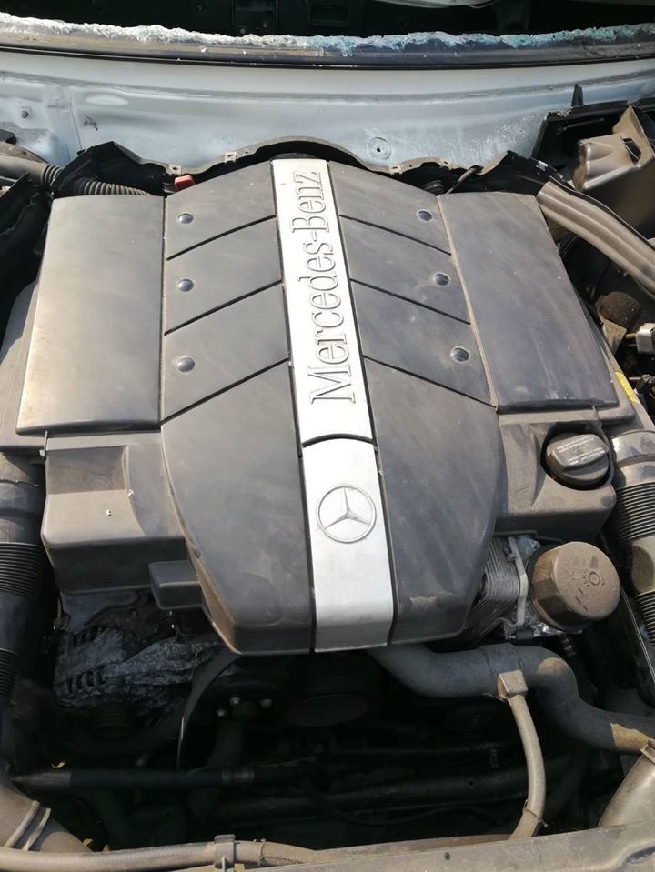 เครื่องพร้อมเกียร์ ชุดวาง BENZ W209
