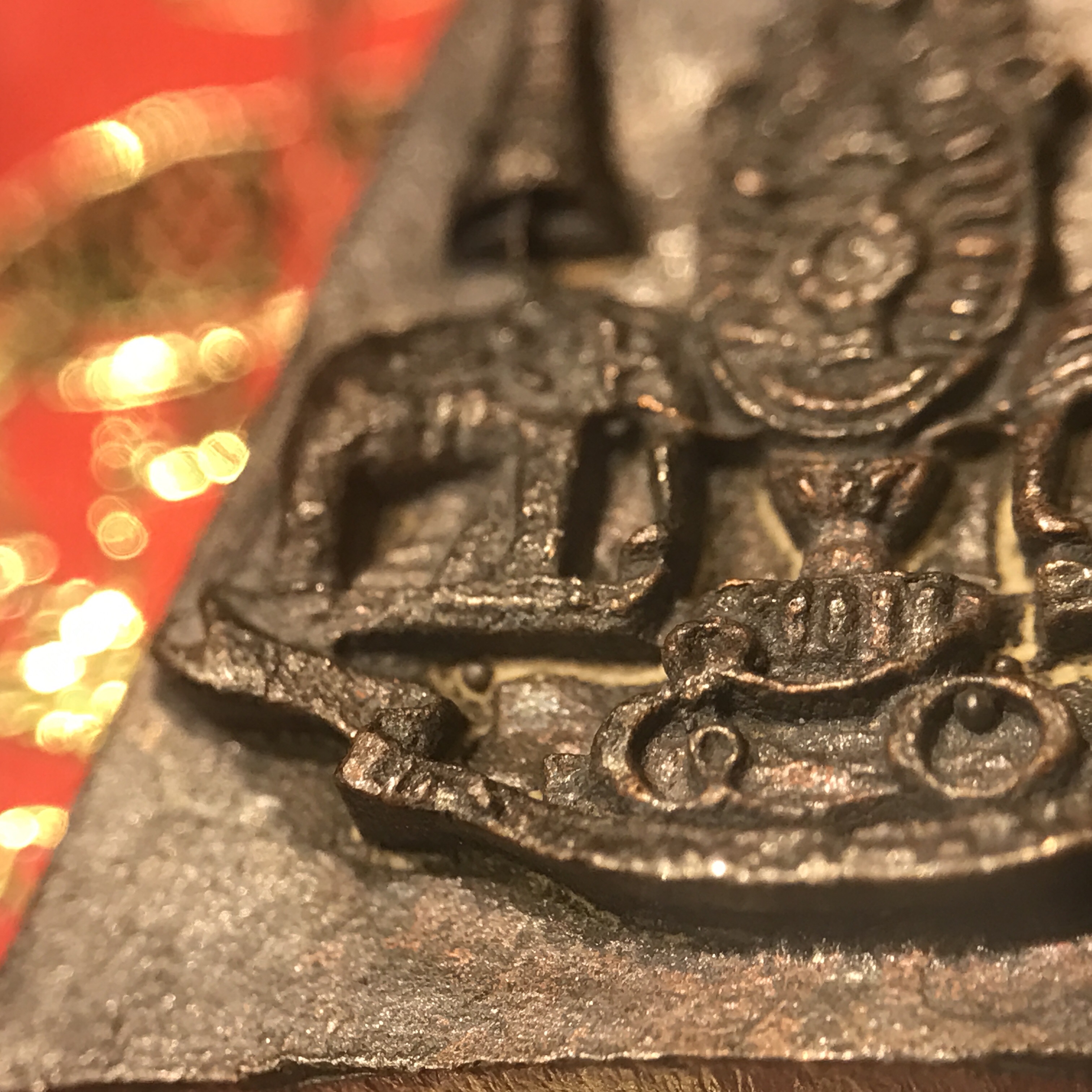 พระกำลังแผ่นดิน (สมเด็จจิตรลดา2) จัดสร้างเฉลิมพระเกียรติ ร.9 ครองราชย์ 50 ปี 2539 เนื้อนวโลหะ(สร้างน้อยหายาก)พร้อมกล่องบรรจุเดิมครบสมบูรณ์ยุคแรก