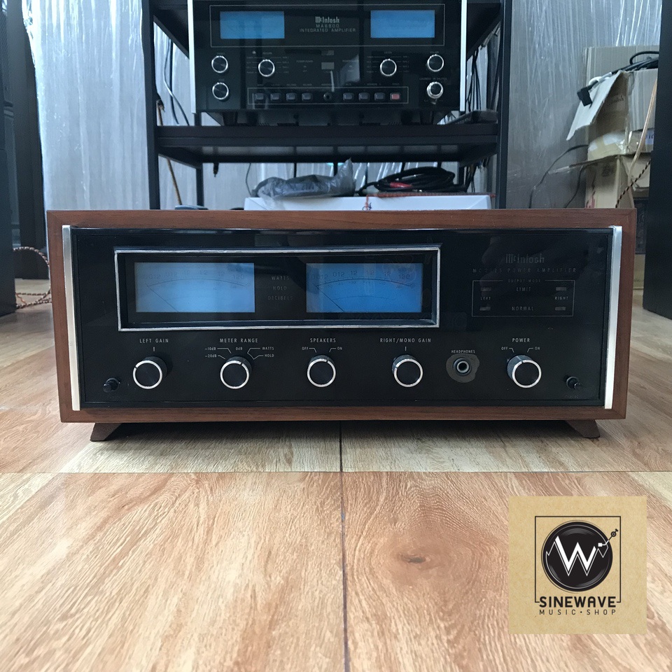 Power Amp ยี่ห้อ Mcintosh รุ่น MC-2125 (Made in USA) ไฟ 220Volts