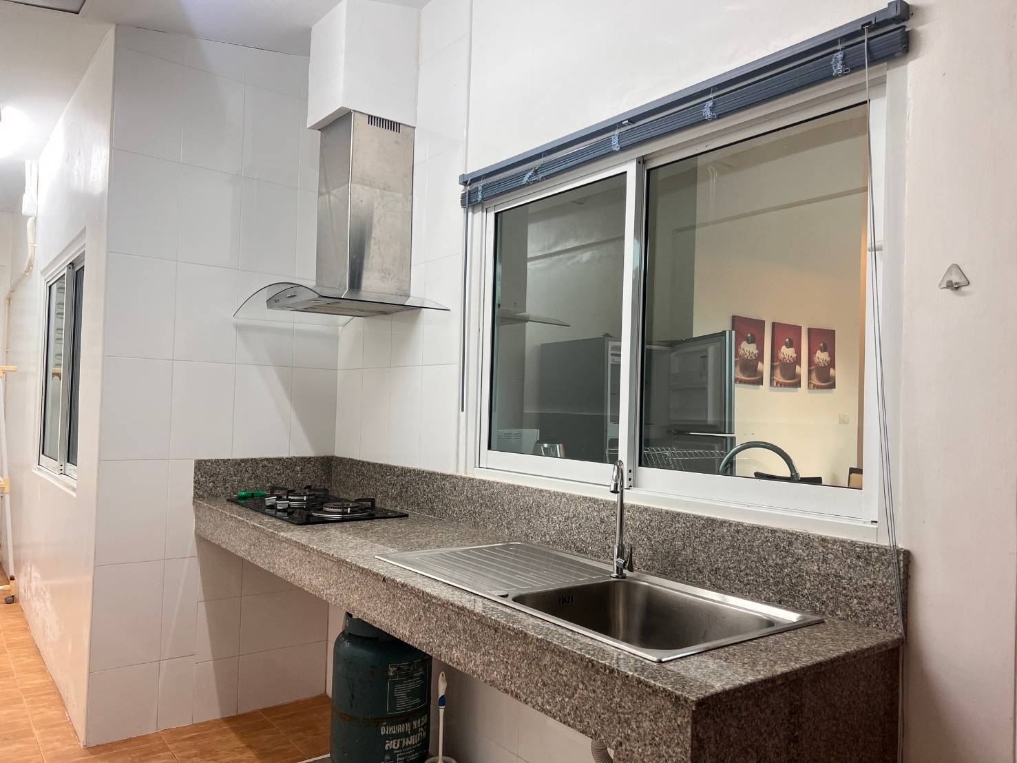 For Rent : Chalong, One-story townhome, 2 bedrooms 2 bathrooms