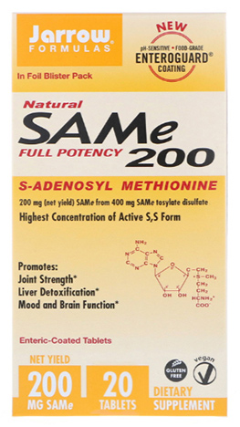 SAM-e (S-Adenosyl-L-Methionine) 200mg
