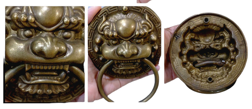 (เดี่ยว)มือเคาะ มือดึง สิงห์คาบห่วง 10cm