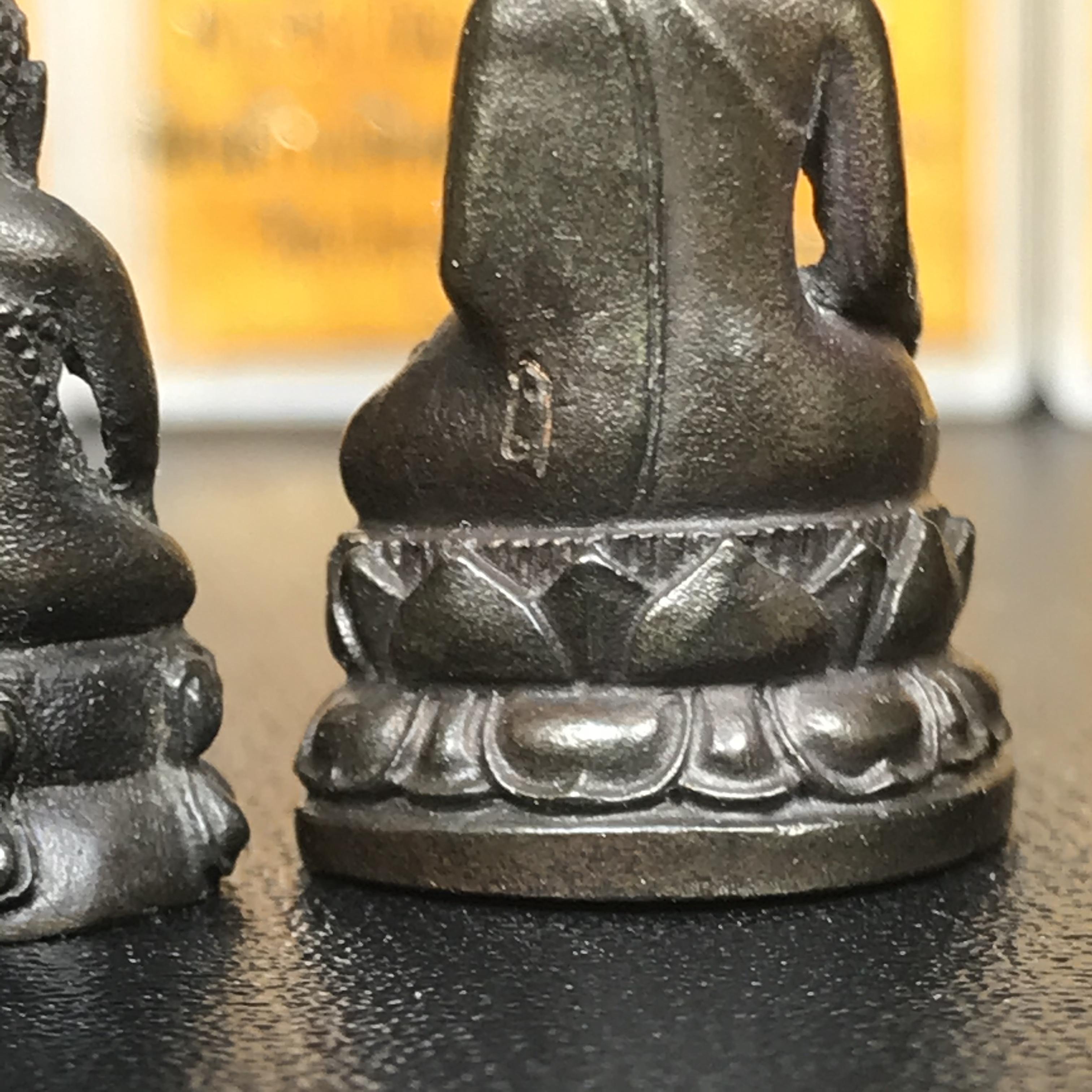 พระกริ่งนวปทุม ภปร.-พระชัยวัฒน์นวปทุม ภปร.-พระกริ่งไพรีพินาศ ภปร. รุ่นแรก วัดปทุมวนาราม ครบชุดเนื้อนวโลหะ ปี2535(ในหลวงรัชกาลที่9เสด็จเททอง)(1ใน3000ชุด)หายาก