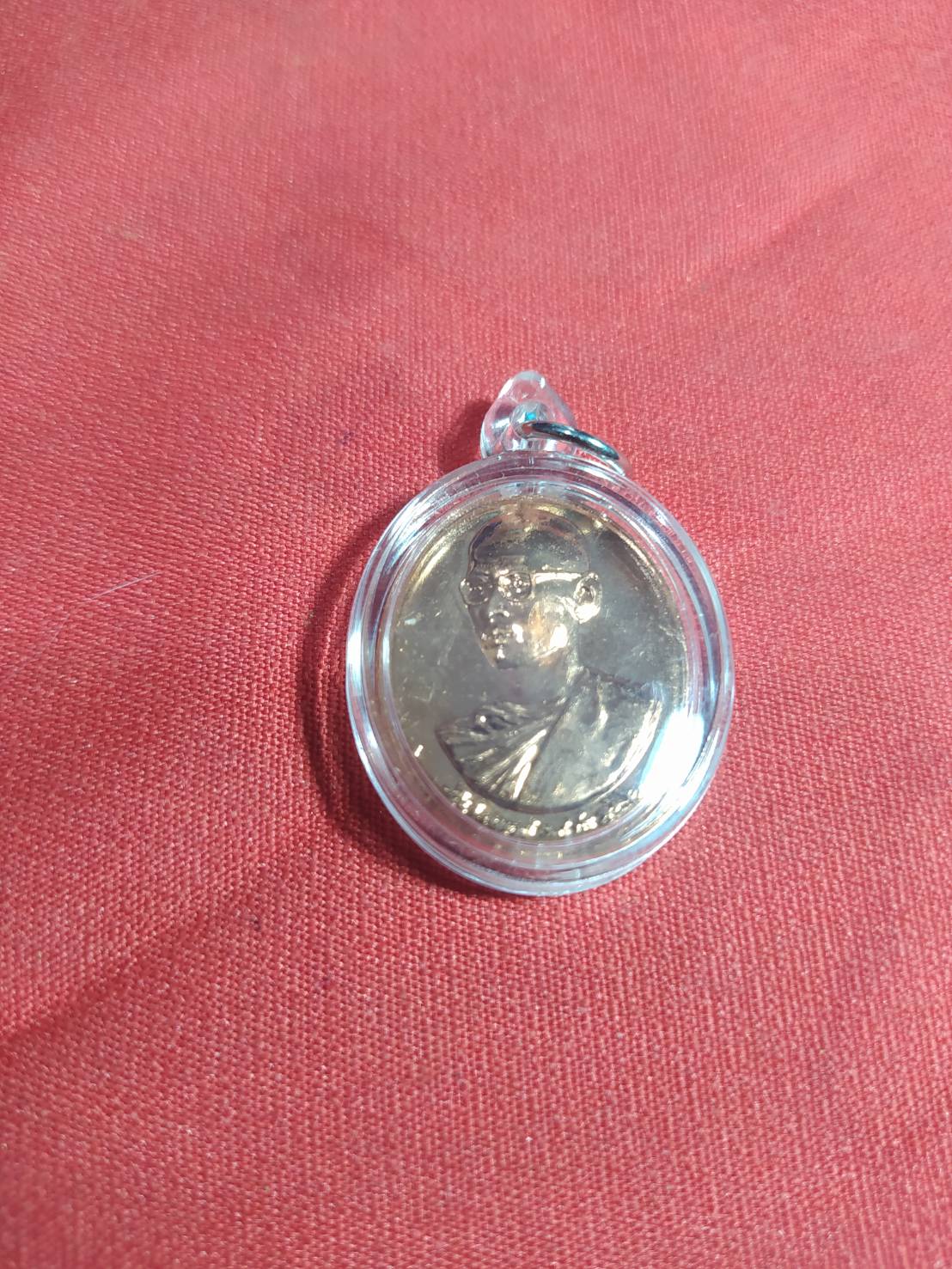 เหรียญทรงผนวชพลังแผ่นดินในหลวง ร.9 เนื้อทองแดง