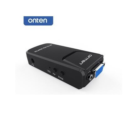 ตัวแปลงสัญญาณ TV TO PC ( RCA TO VGA ) ; ONTEN /OT-5129