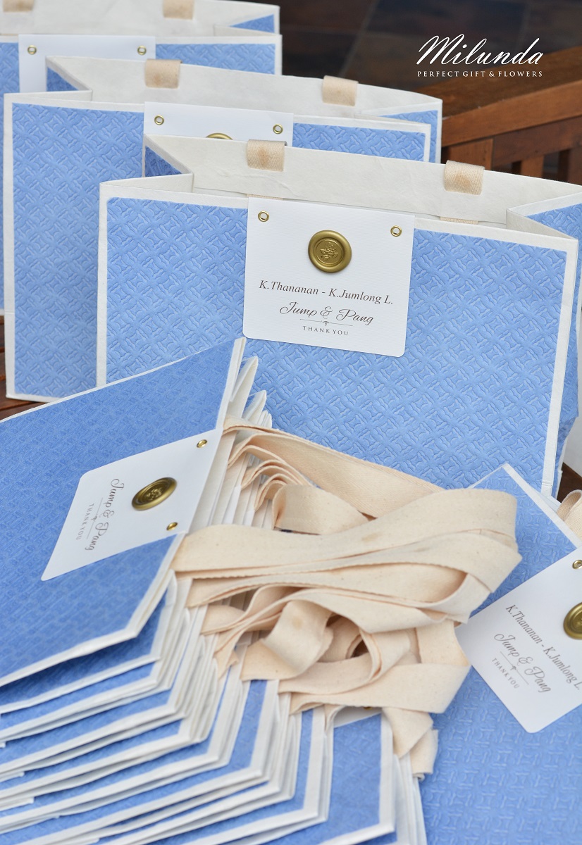 กระเป๋าของขวัญ Wax seal stamp collection Bag Design ไม่มีขั้นต่ำ