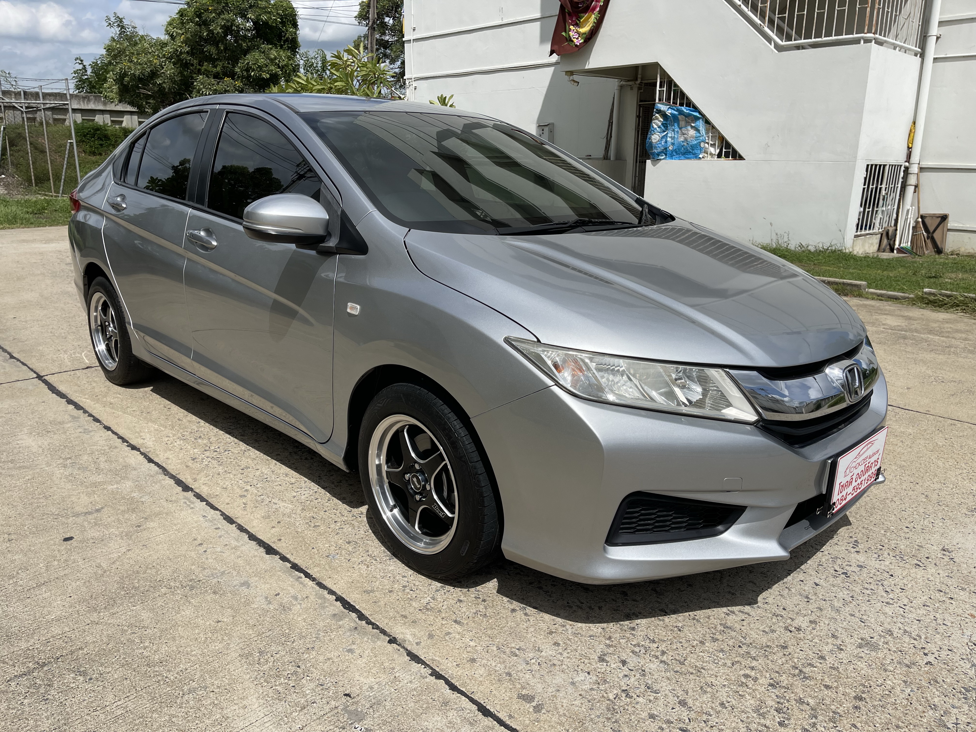 Honda City 1.5 V At 2017 เงิน