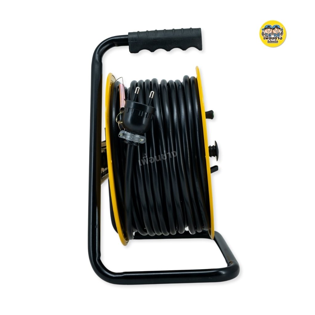 **เบรกเกอร์** JPS ล้อเก็บสายไฟ มีเบรกเกอร์ พร้อมสายไฟ และแบบล้อเปล่า VCT ยาว 20,30 เมตร ปลั๊กพ่วง