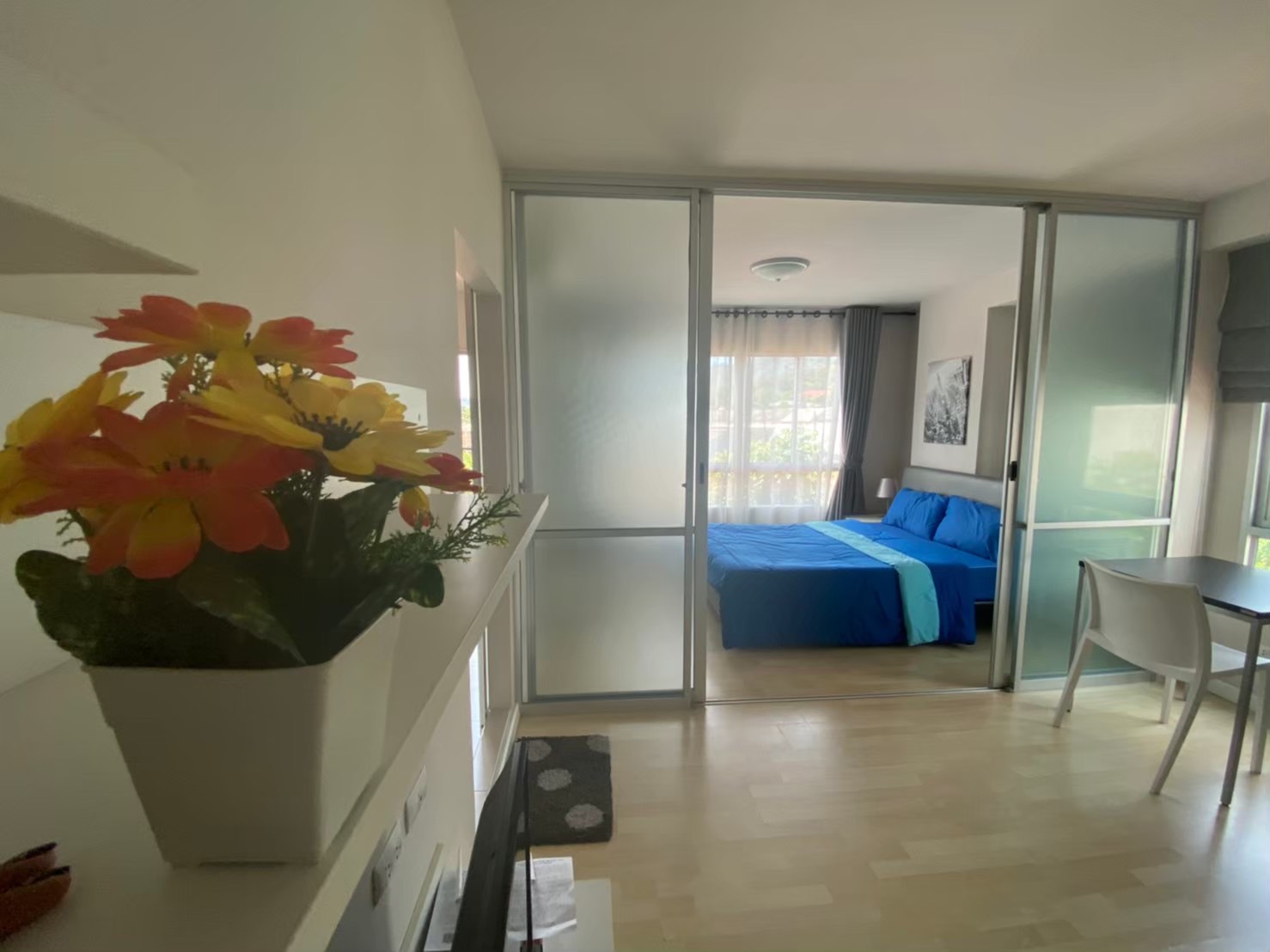 For Rent : Kathu, Dcondo Kathu-Patong, 1 bedroom 1 bathroom, 3rd flr.