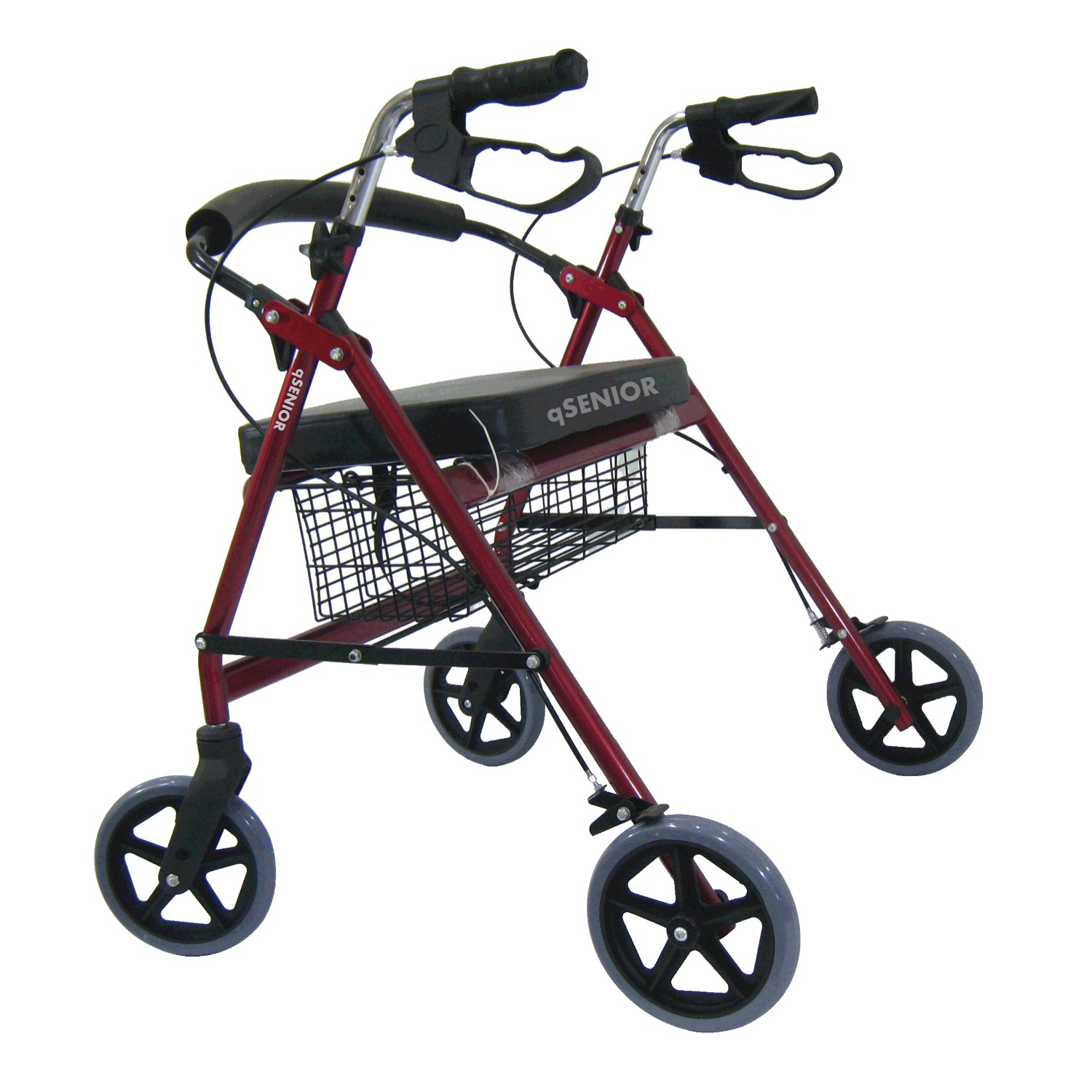 รถเข็นช่วยเดิน Rollator รุ่น 44XL รับน้ำหนักสูงถึง 160 กก หัดเดิน พยุงเดิน เหมาะกับผู้ป่วย ผู้สูงอายุ