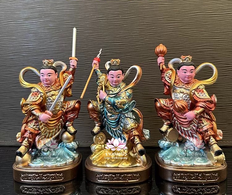 องค์พระขนาดเล็ก สำหรับบูชาหรือวางหน้ารถ งานเรซิ่น ขนาด 4 นิ้ว เช่าบูชา Line: @262nguwy