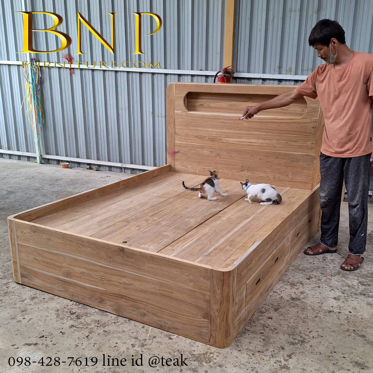 เตียงโมเดิร์น 5 ฟุต เซนเดอร์