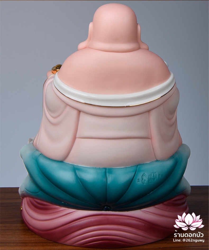 พระพุทธเจ้า (พระยูไล) พระโพธิสัตว์กวนอิม (กวนอิมผ่อสัก) พระกษิติครรภโพธิสัตว์ (ตี่จั่งอ๊วงผ่อสัก) และพระศรีอริยเมตไตรย (หมีเล่อฝอ) ขนาด 12/16/19 นิ้ว